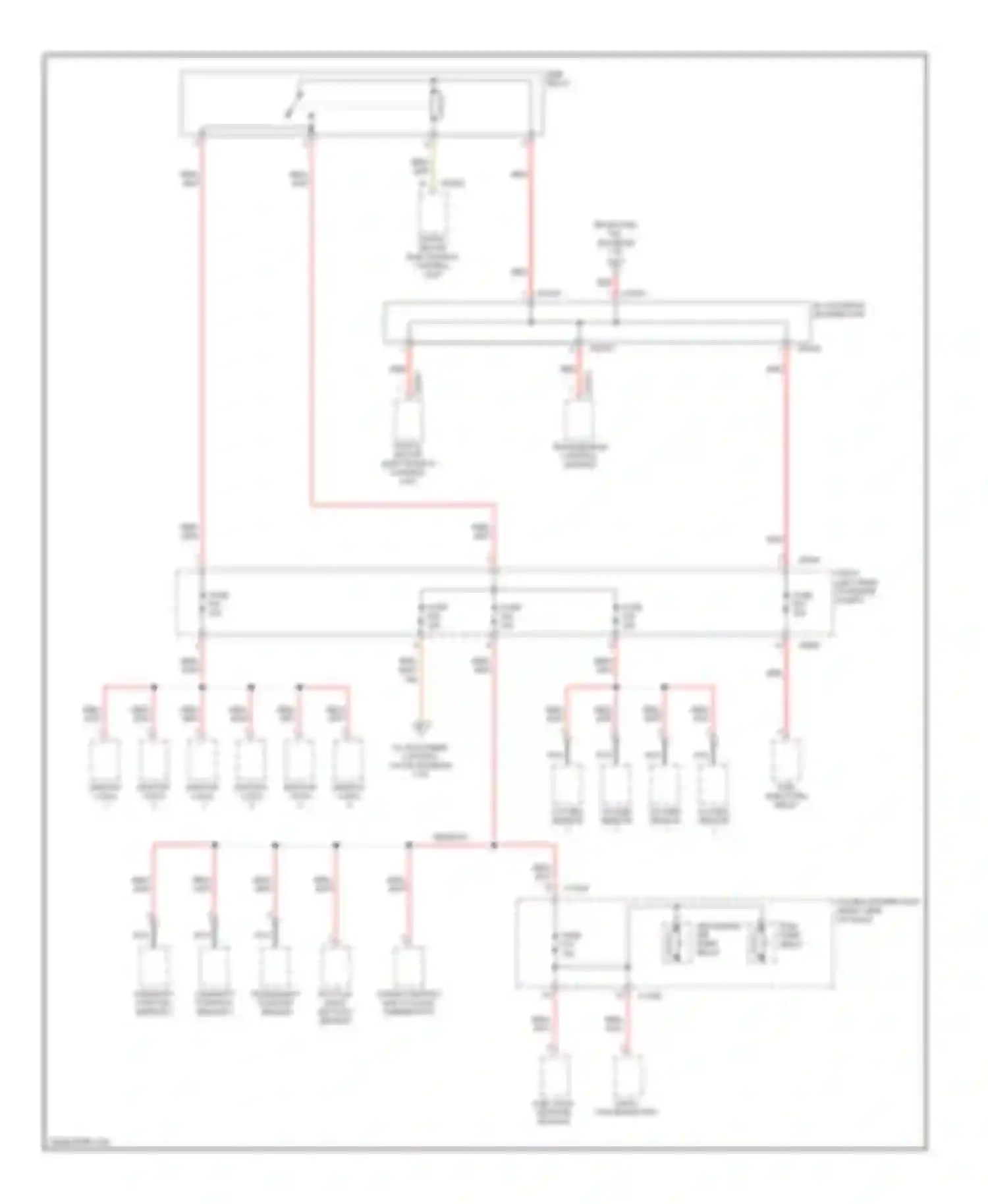 Z4 BMW E85/E86 (2002-2005): Power distribution circuit (2 of 6)