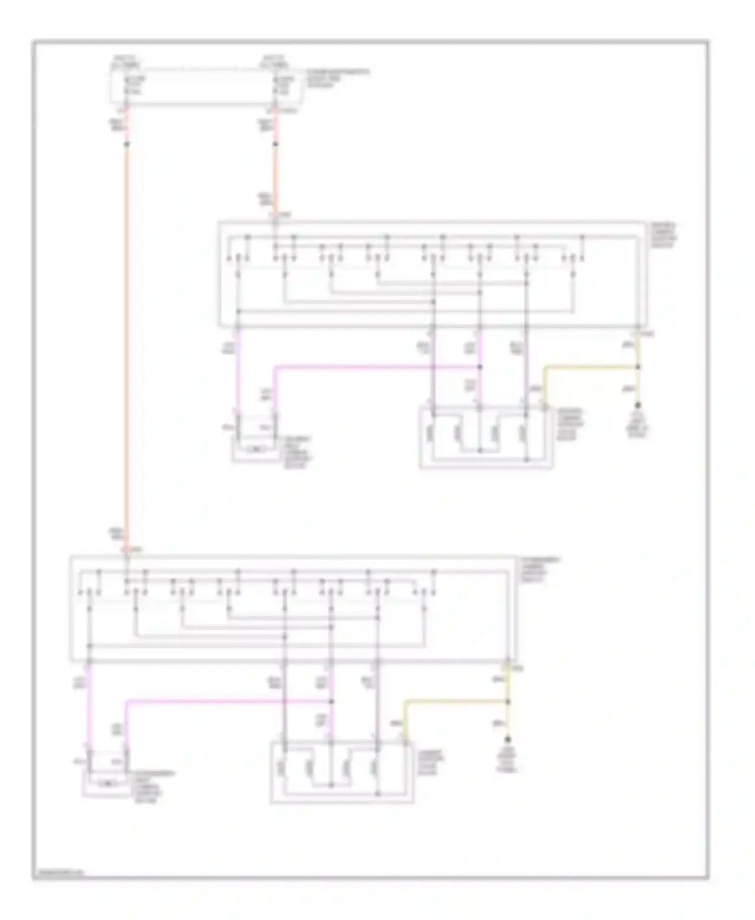 Z4 BMW E85/E86 (2002-2005): Lumbar circuit
