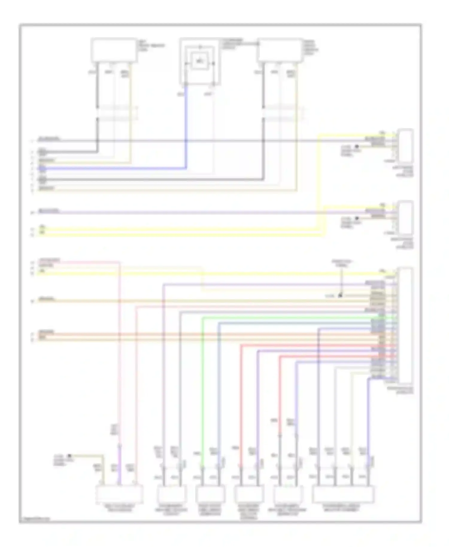 Z4 BMW E85/E86 (2002-2005): Supplemental restraints circuit (2 of 2)