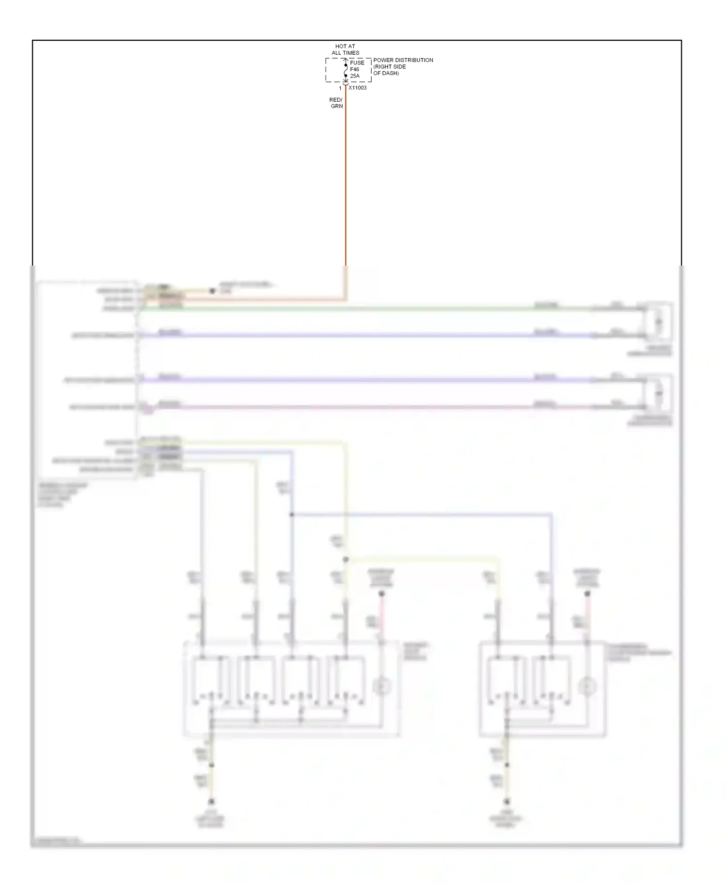 Wiring diagram blu/gry for BMW Z4 E85/E86 (2002-2005) (4 of 5)