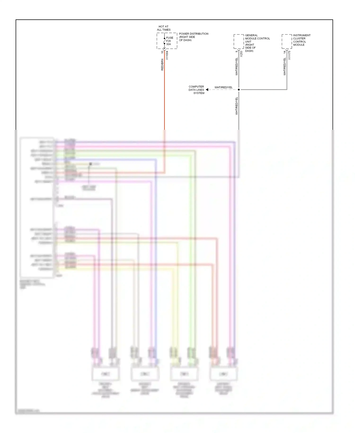 Wiring diagram brn for BMW Z4 E85/E86 (2002-2005) (33 of 66)