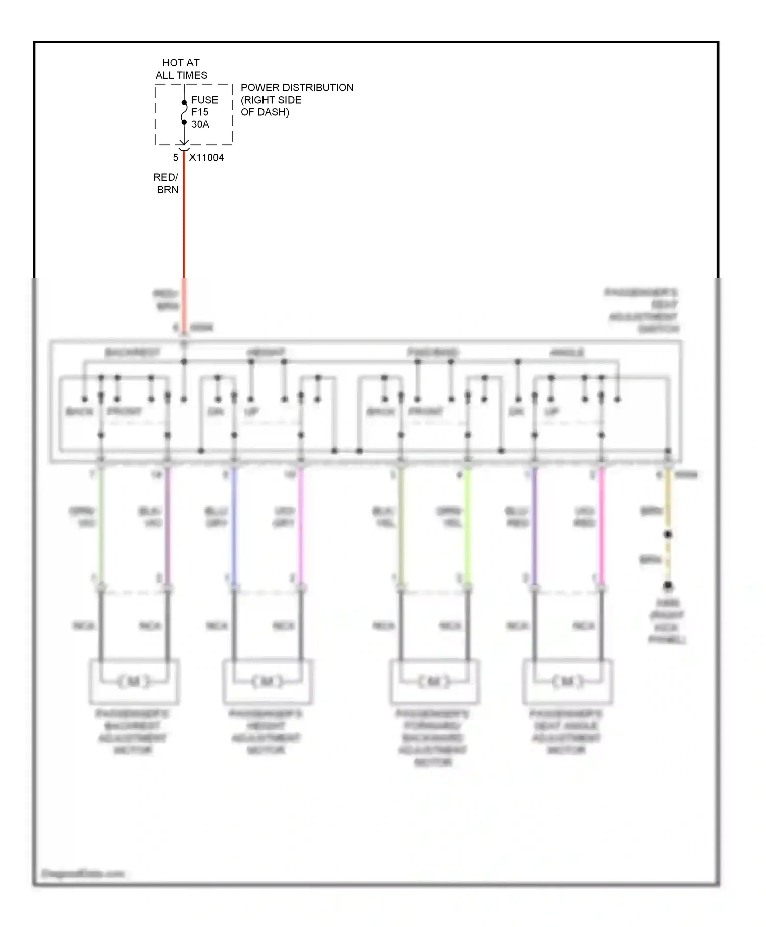 Wiring diagram brn for BMW Z4 E85/E86 (2002-2005) (45 of 66)