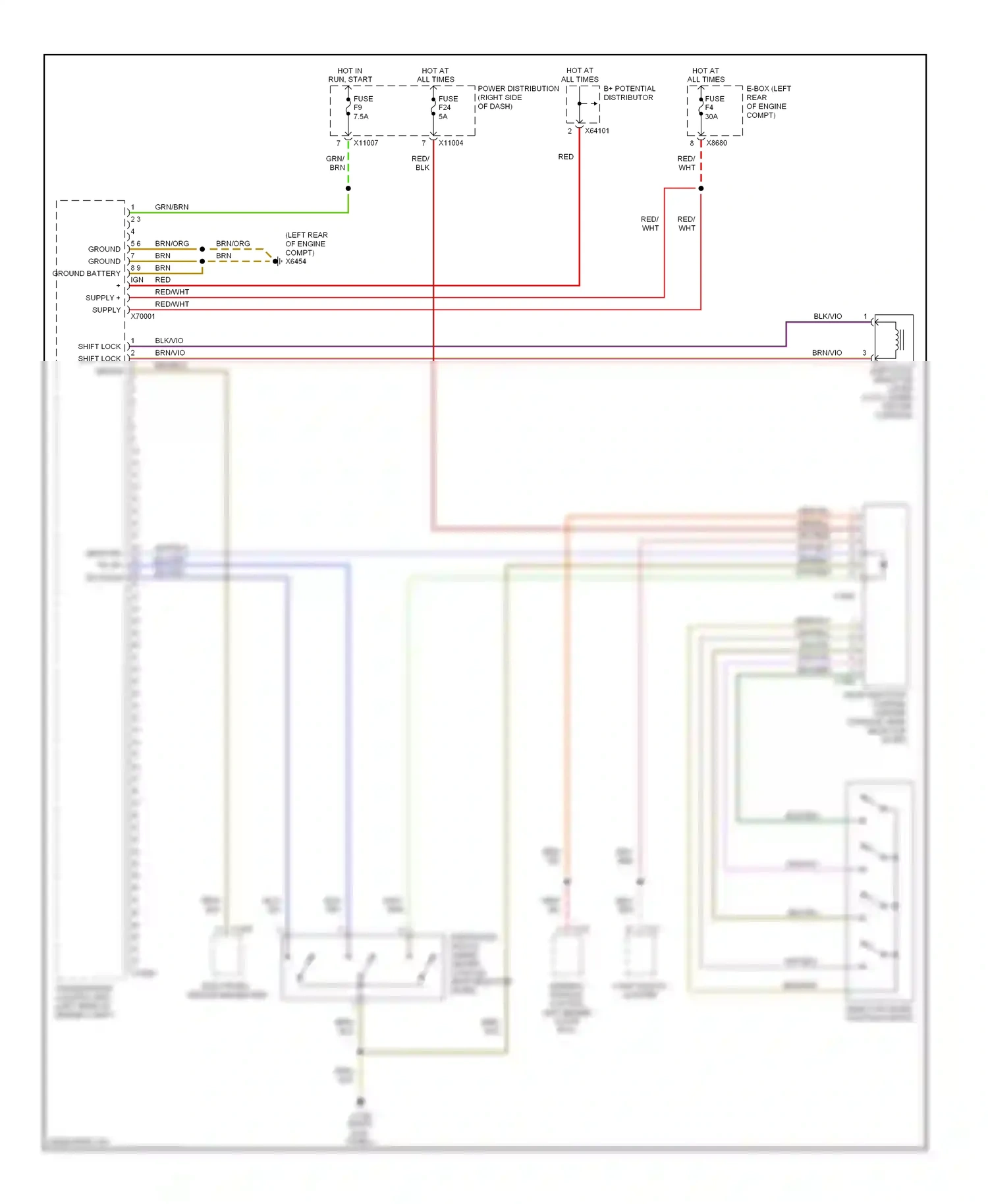 Wiring diagram grn for BMW Z4 E85/E86 (2002-2005) (33 of 37)