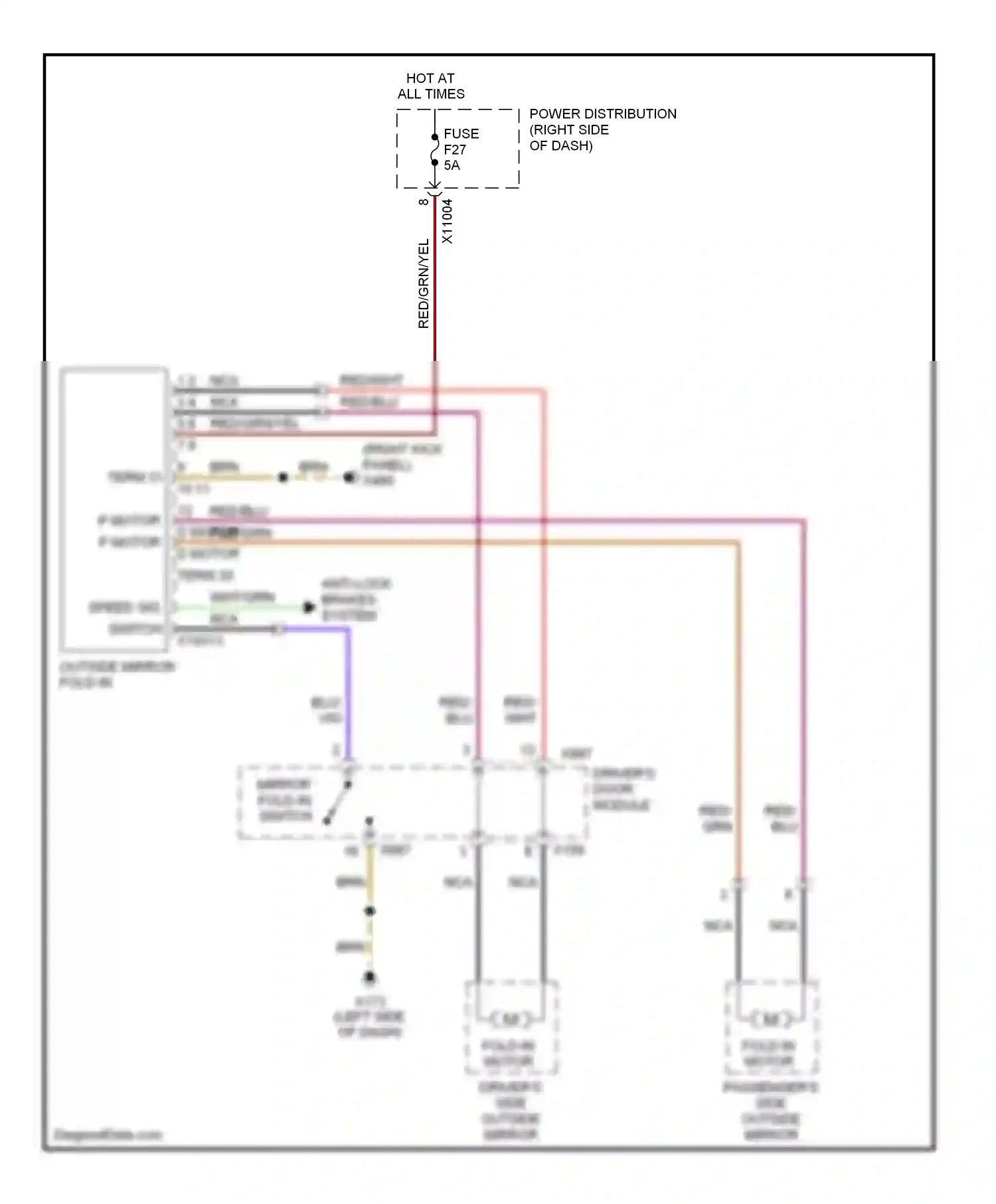 Wiring diagram nca for BMW Z4 E85/E86 (2002-2005) (22 of 43)