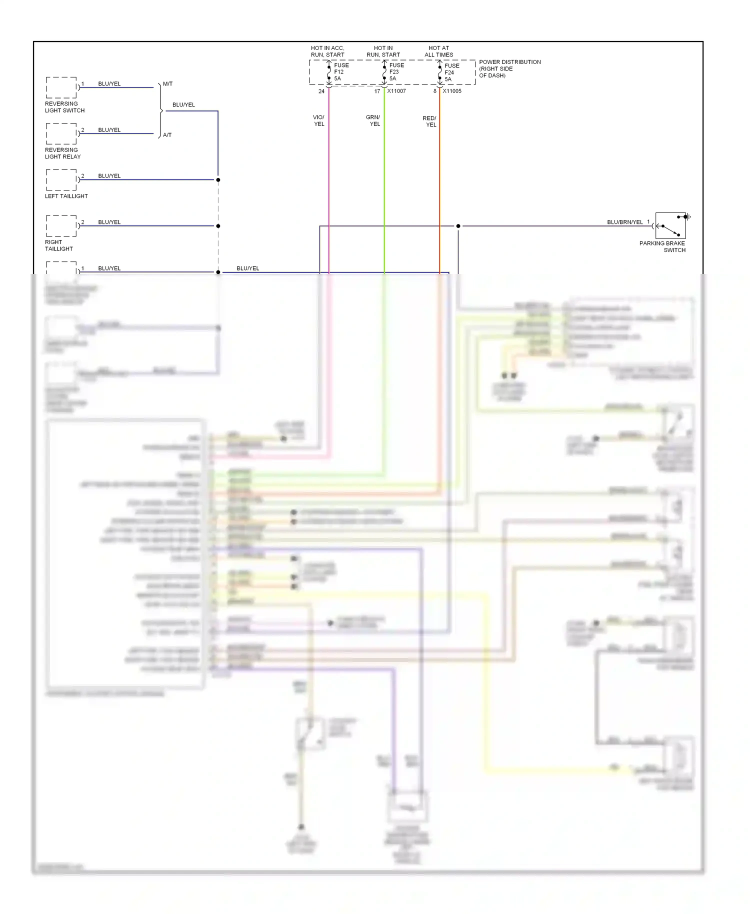 Wiring diagram red for BMW Z4 E85/E86 (2002-2005) (22 of 52)