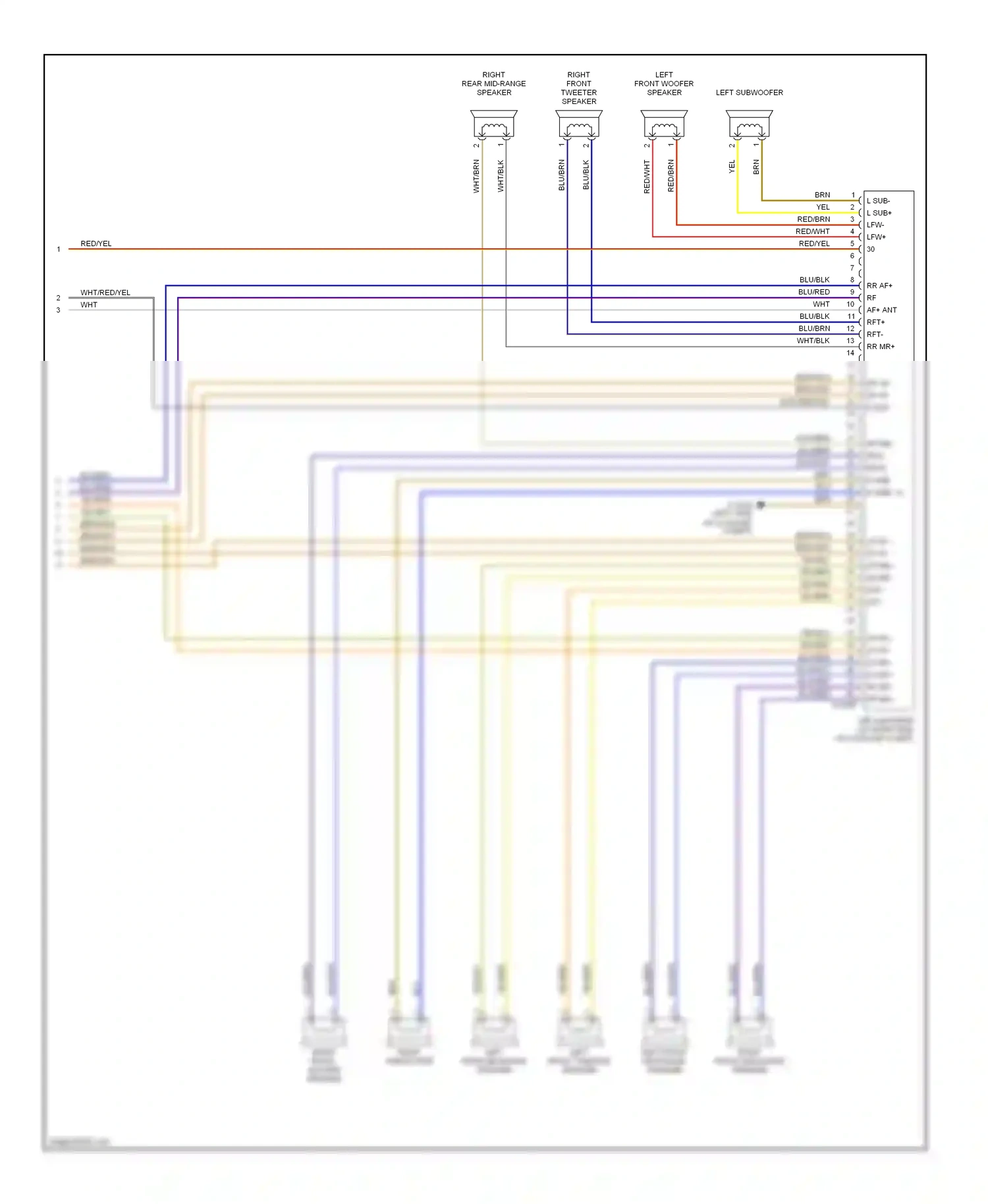 Wiring diagram yel/blk for BMW Z4 E85/E86 (2002-2005) (12 of 12)