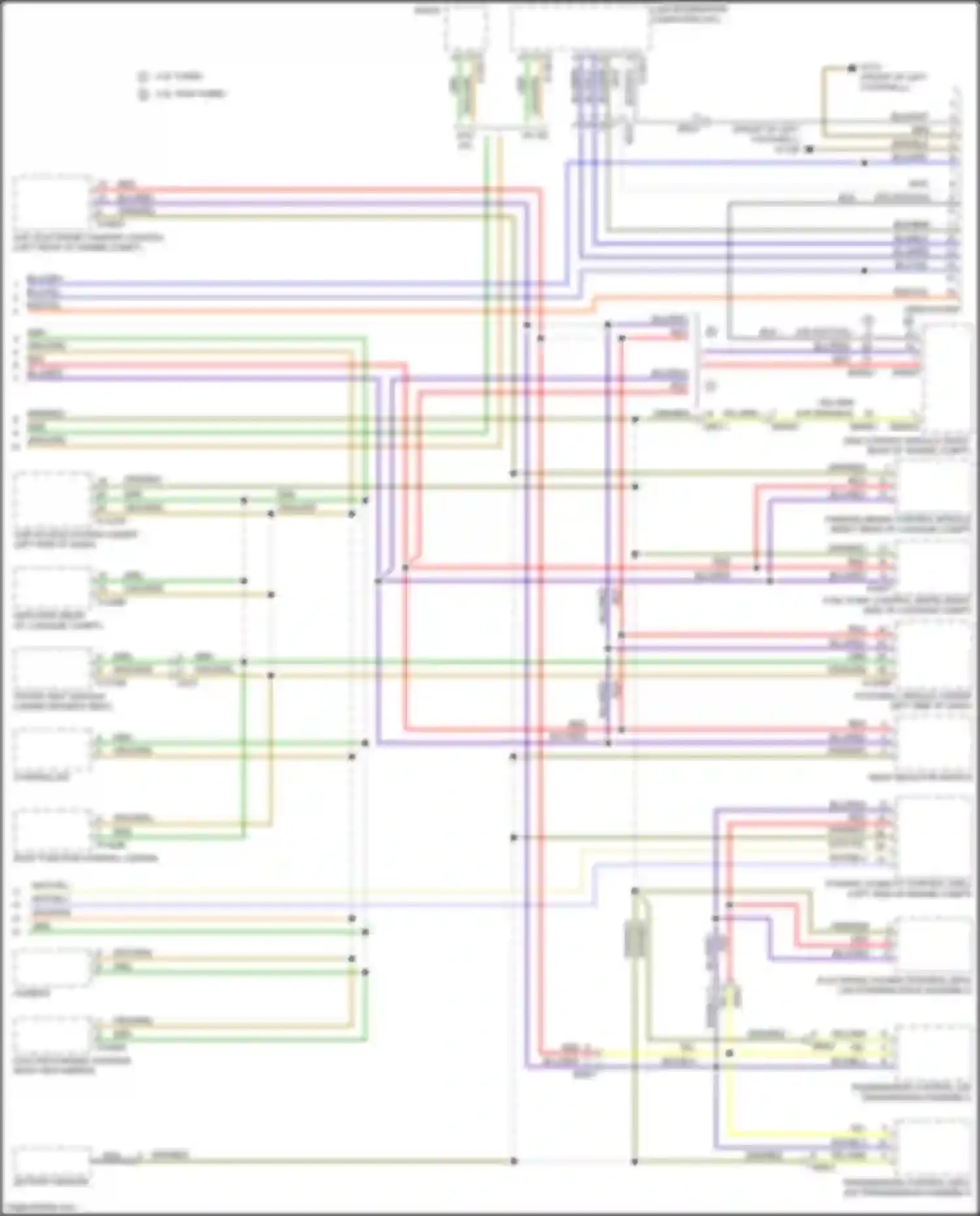 Z4 BMW E89 facelift (2013-2017): Computer data lines circuit (2 of 2)