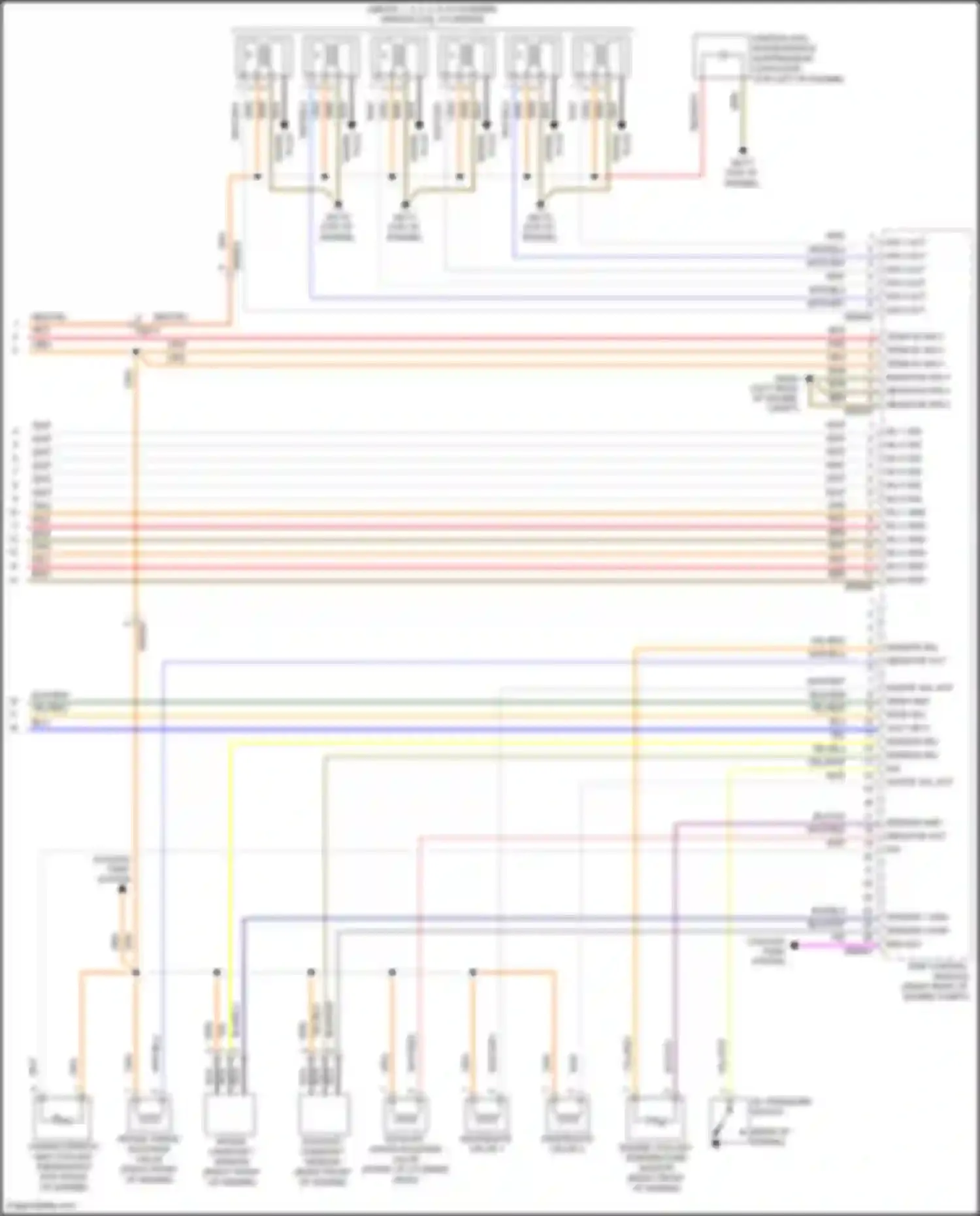 Z4 BMW E89 facelift (2013-2017): Wiring diagram engine performance 3.0l turbo (4 of 4)