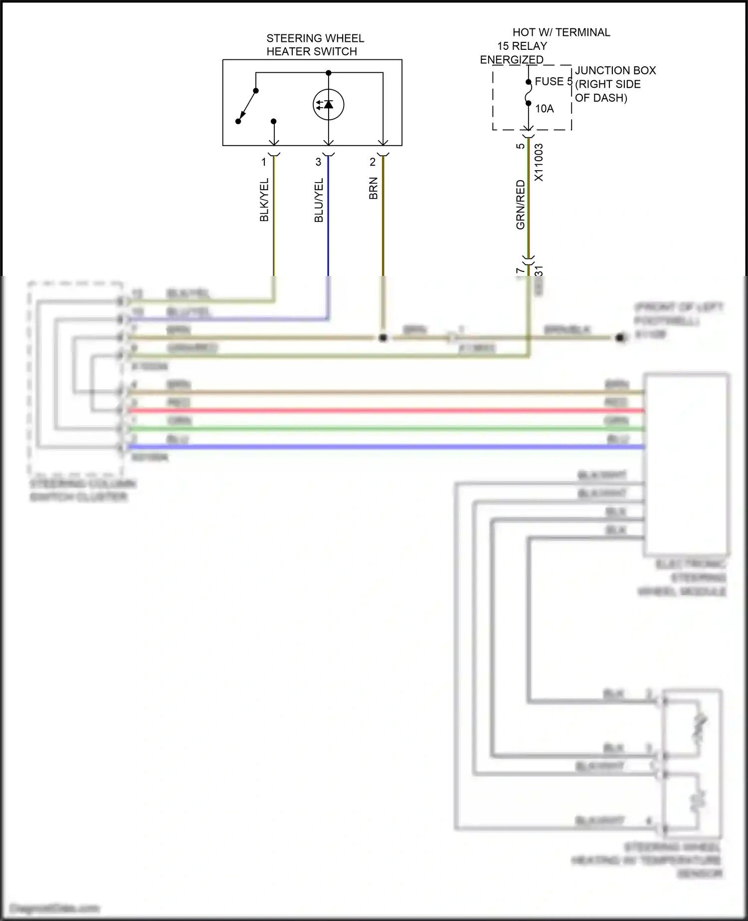 Wiring diagram blk for BMW Z4 E89 facelift (2013-2017) (31 of 60)