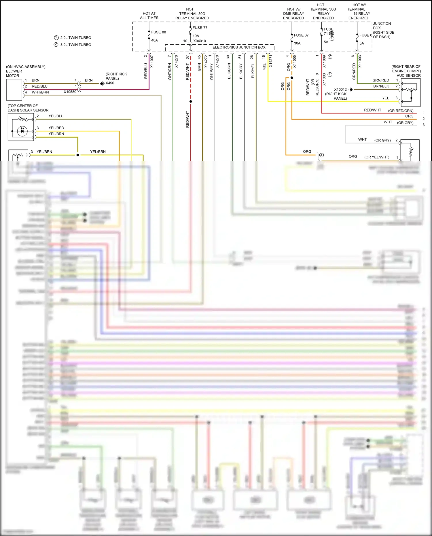Wiring diagram blk/grn for BMW Z4 E89 facelift (2013-2017) (3 of 24)