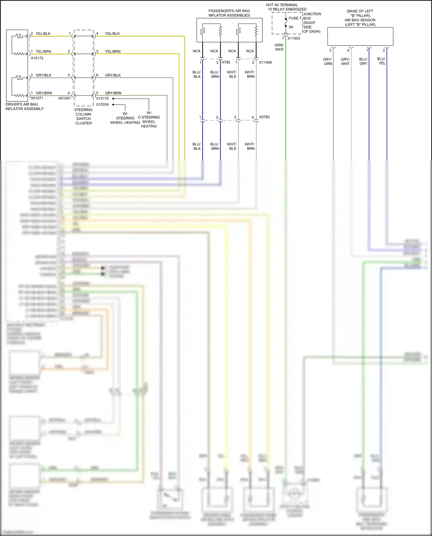 Wiring diagram blu/gry for BMW Z4 E89 facelift (2013-2017) (8 of 11)