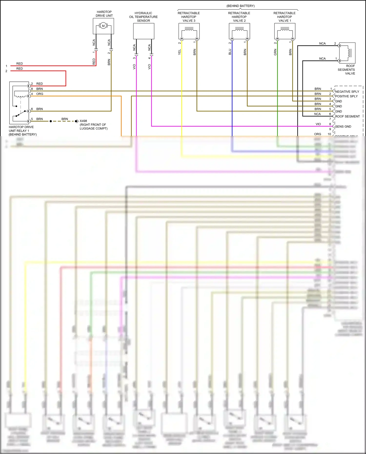 Wiring diagram brn/blu for BMW Z4 E89 facelift (2013-2017) (9 of 14)