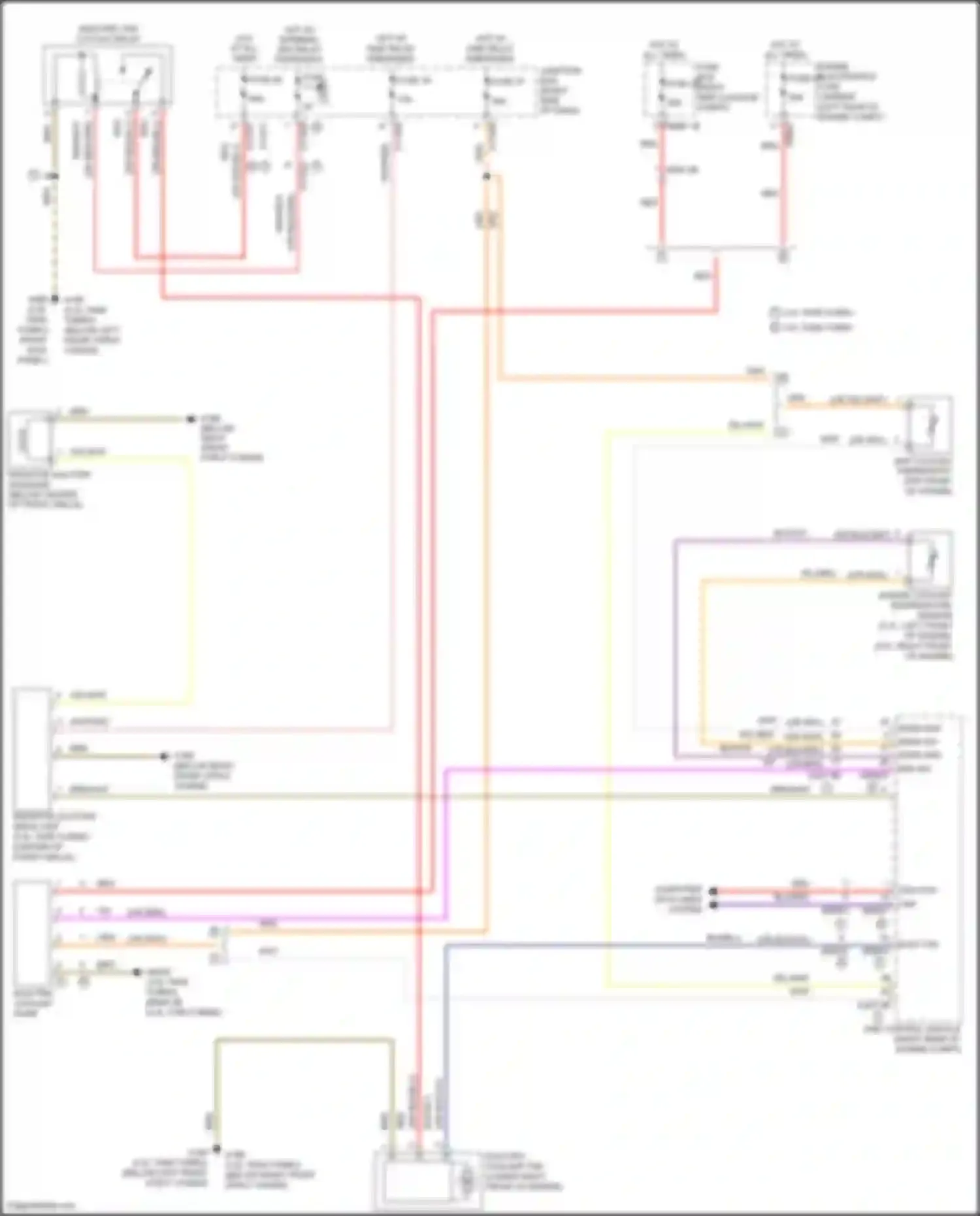 Wiring diagram bsd sig for BMW Z4 E89 facelift (2013-2017) (2 of 4)