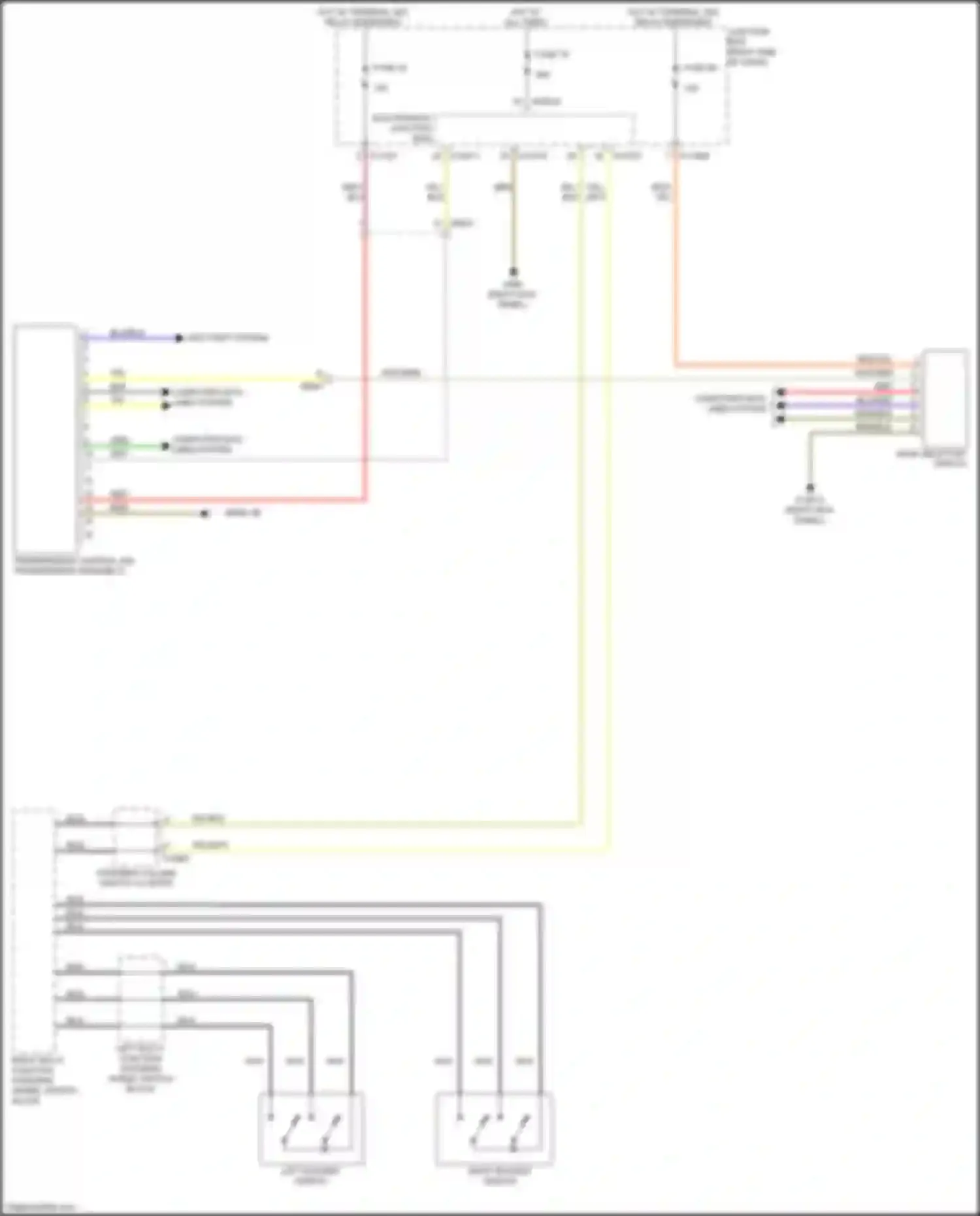 Wiring diagram computer data lines system for BMW Z4 E89 facelift (2013-2017) (20 of 60)