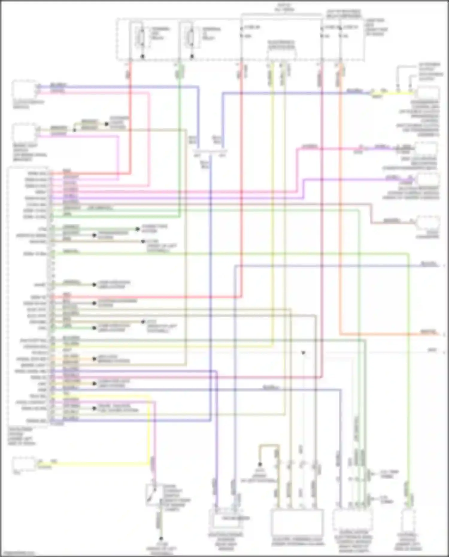 Wiring diagram computer data lines system for BMW Z4 E89 facelift (2013-2017) (53 of 60)
