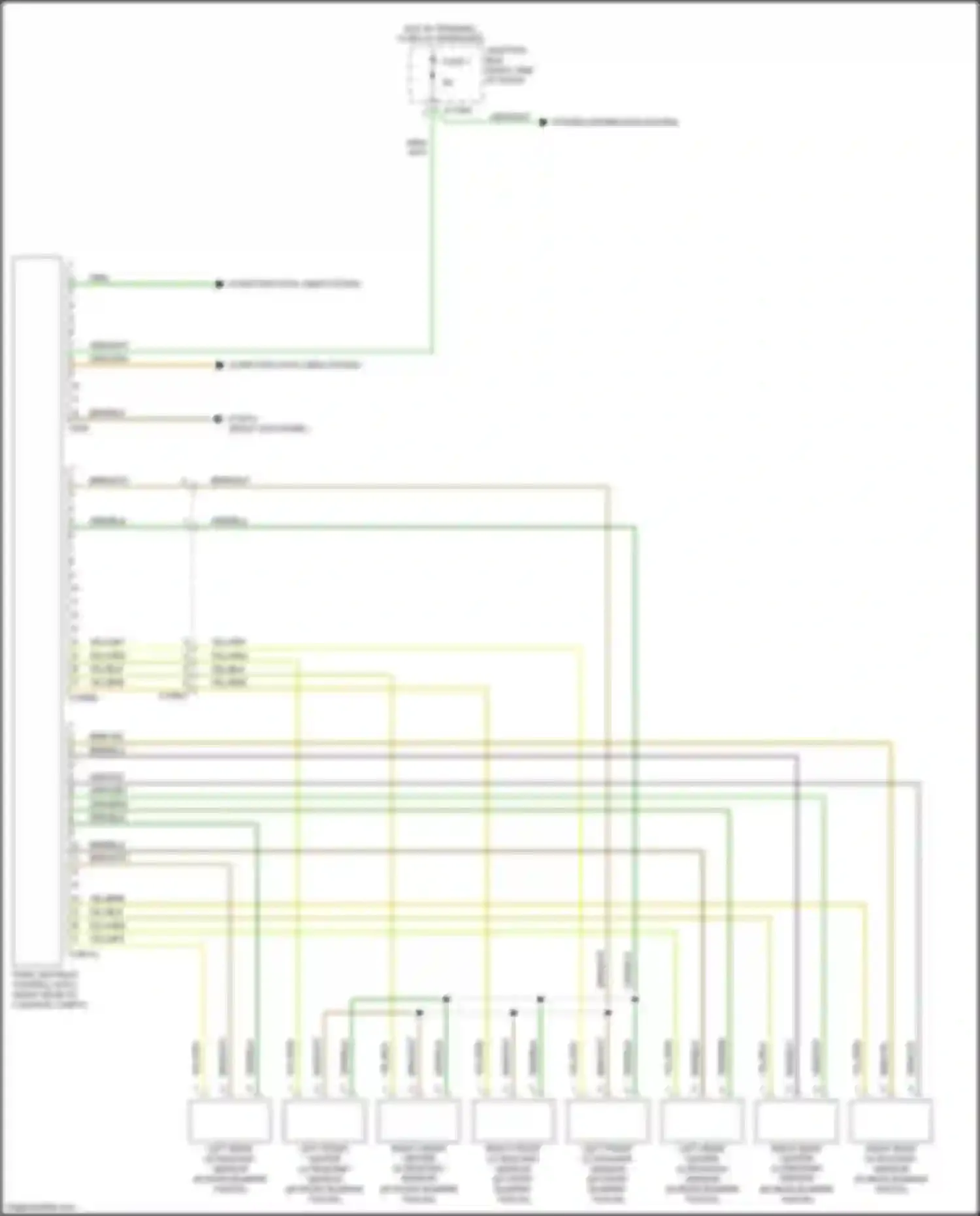 Wiring diagram computer data lines system for BMW Z4 E89 facelift (2013-2017) (38 of 60)