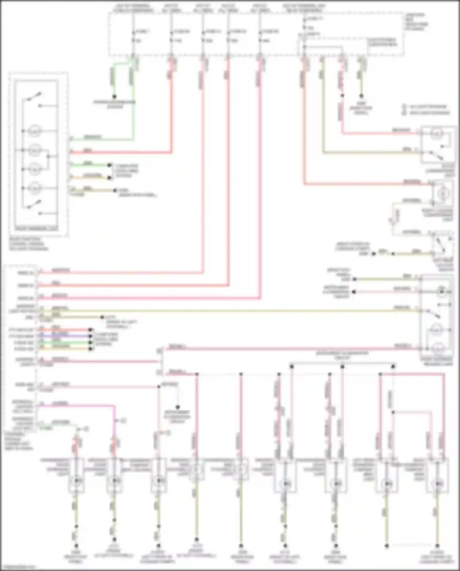 Wiring diagram computer data lines system for BMW Z4 E89 facelift (2013-2017) (3 of 60)