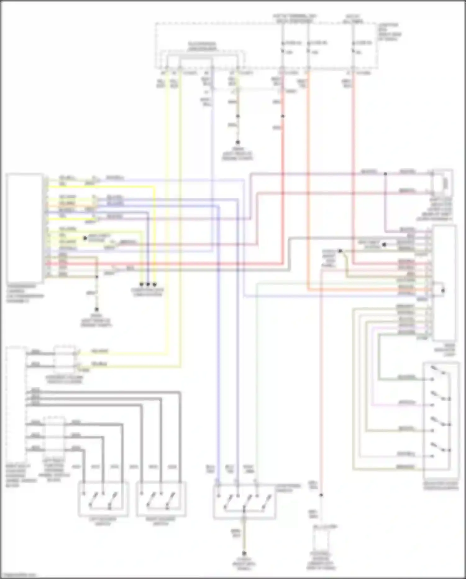 Wiring diagram computer data lines system for BMW Z4 E89 facelift (2013-2017) (19 of 60)