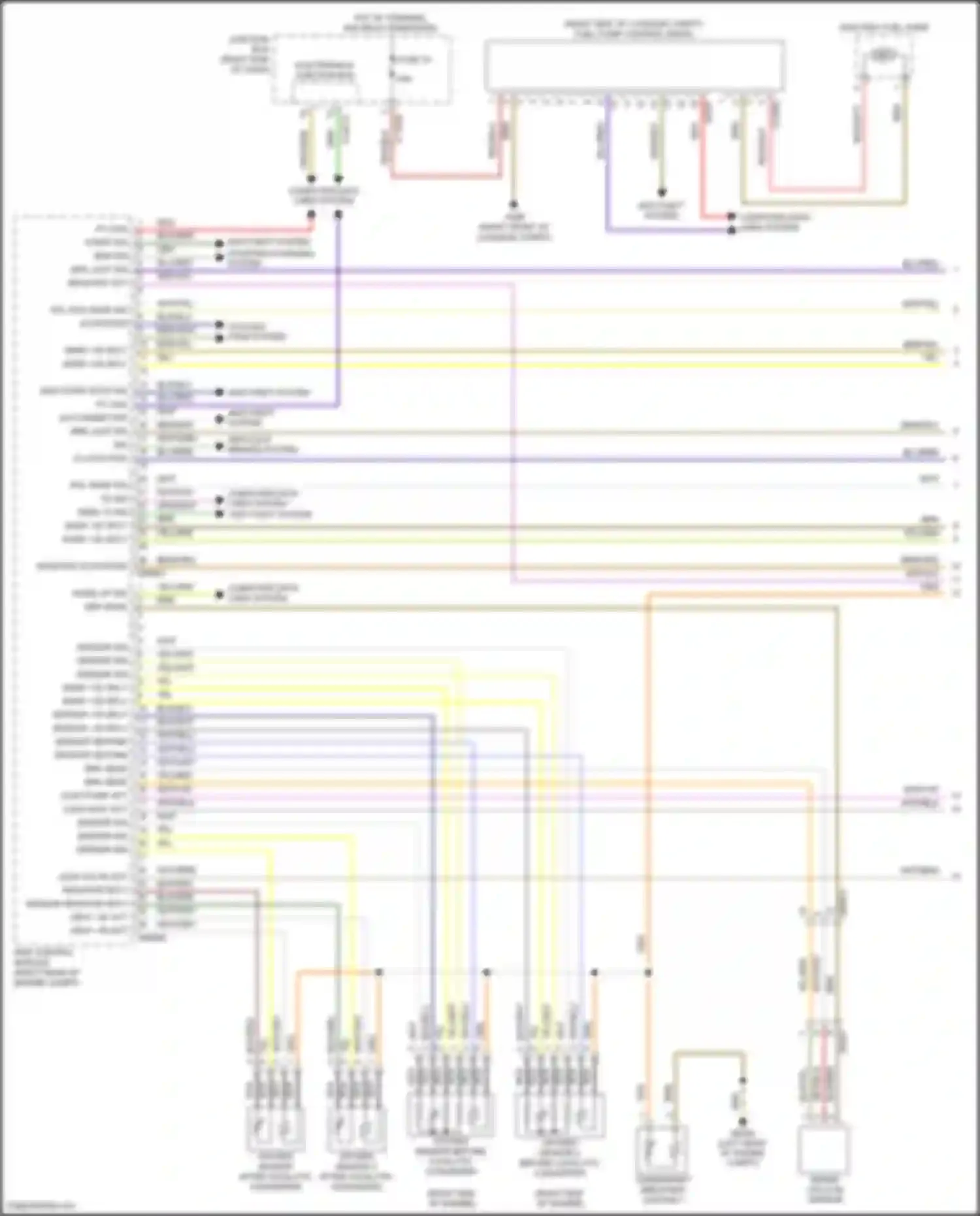 Wiring diagram computer data lines system for BMW Z4 E89 facelift (2013-2017) (60 of 60)