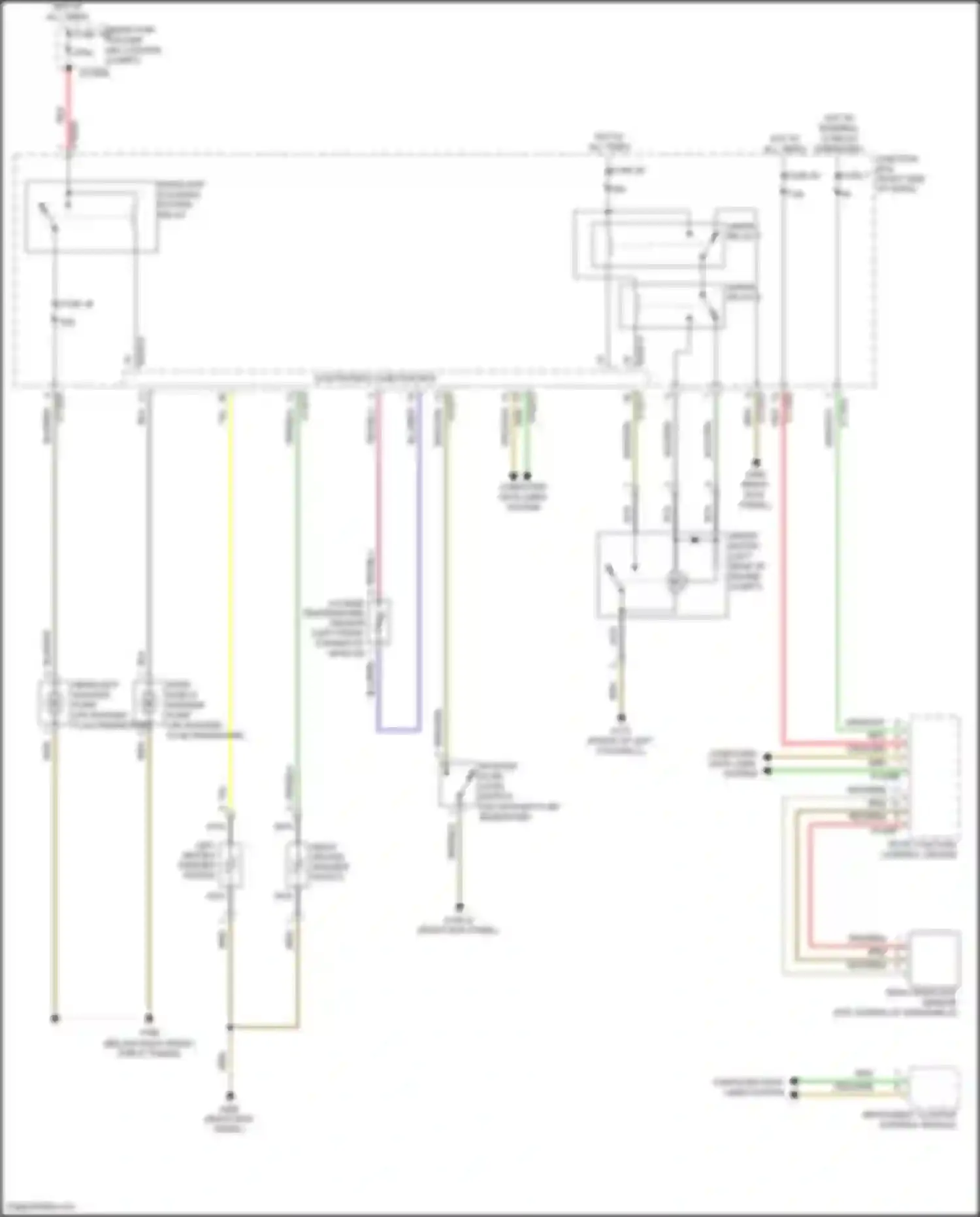 Wiring diagram computer data lines system for BMW Z4 E89 facelift (2013-2017) (50 of 60)