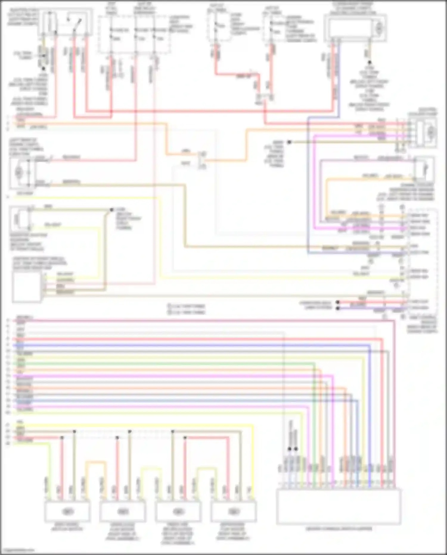 Wiring diagram computer data lines system for BMW Z4 E89 facelift (2013-2017) (22 of 60)