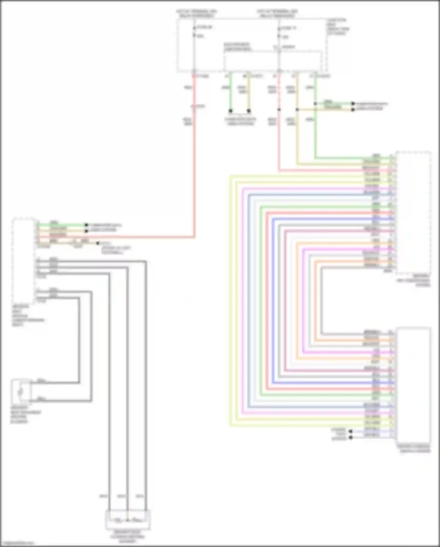 Wiring diagram computer data lines system for BMW Z4 E89 facelift (2013-2017) (44 of 60)