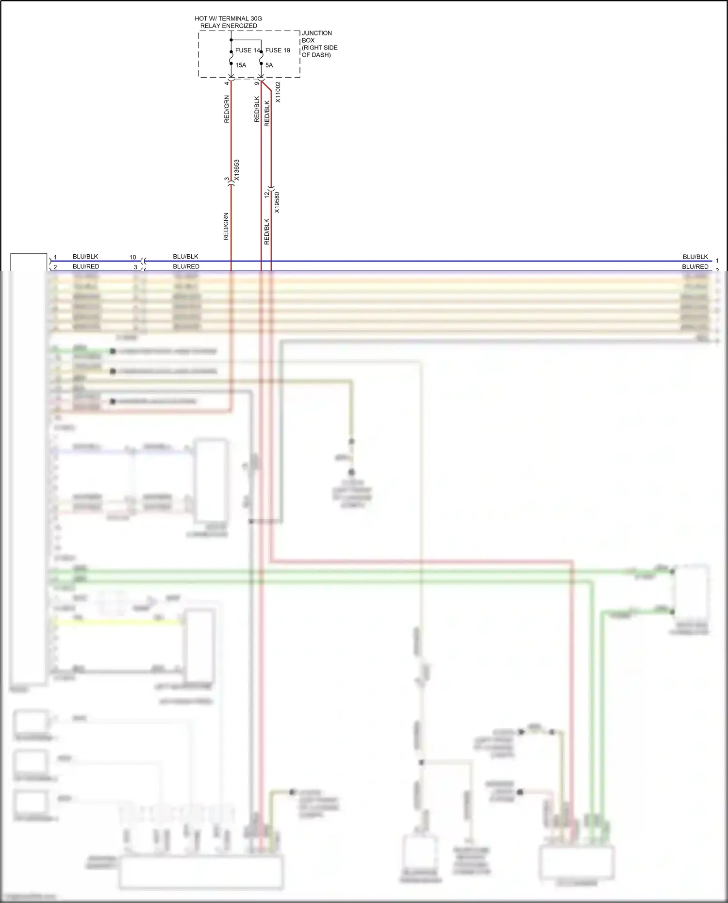 Wiring diagram grn for BMW Z4 E89 facelift (2013-2017) (29 of 73)