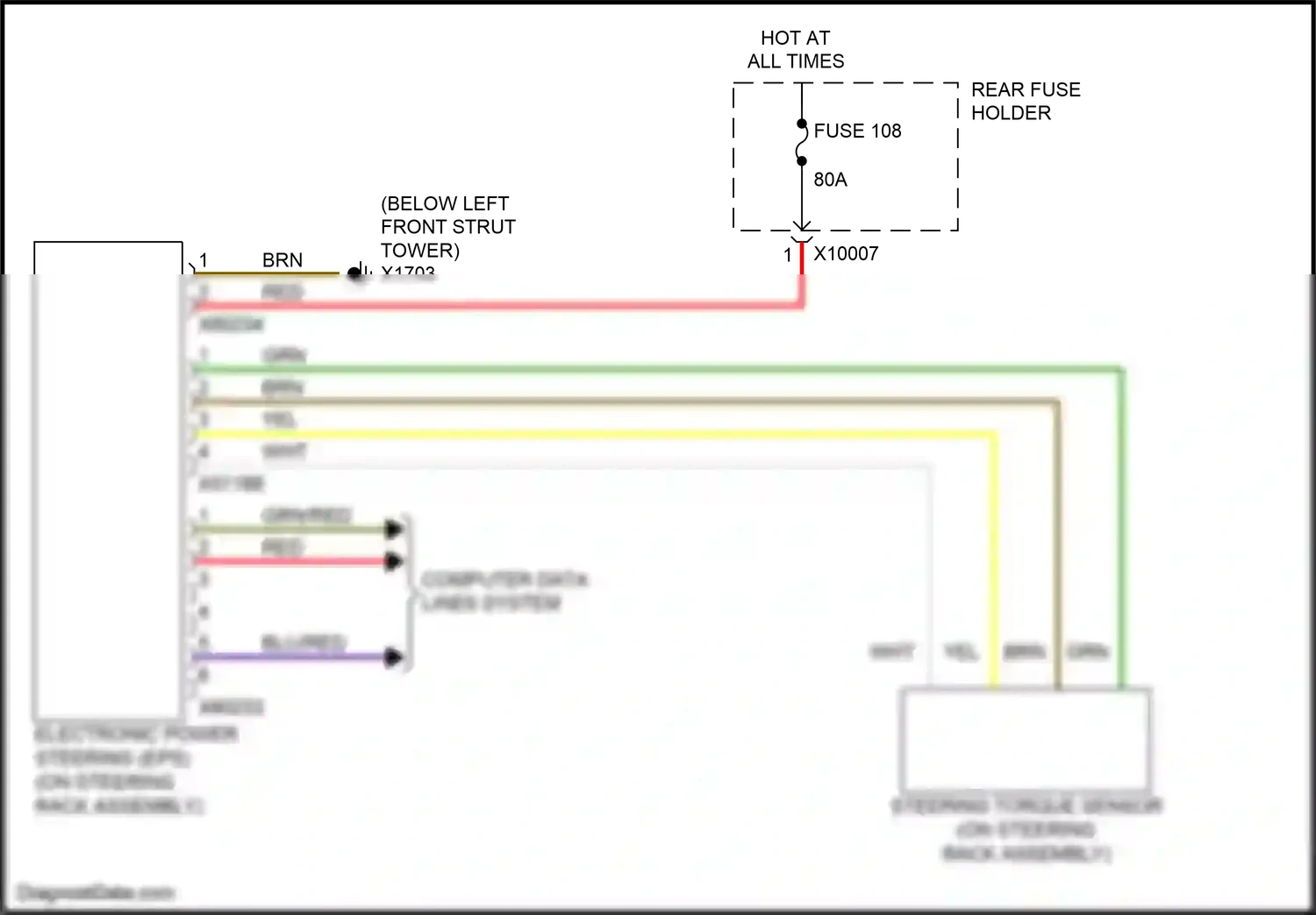 Wiring diagram grn for BMW Z4 E89 facelift (2013-2017) (13 of 73)