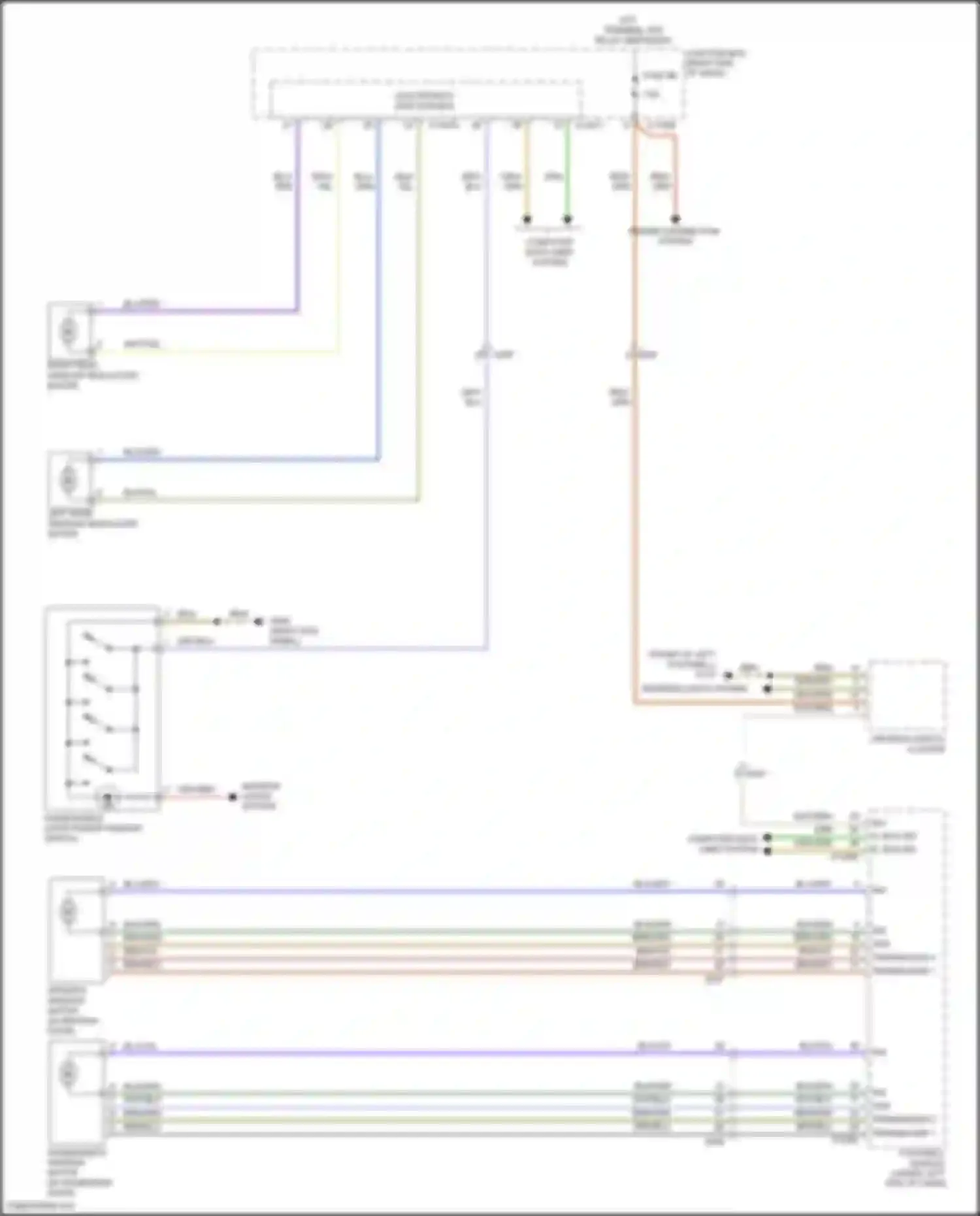 Wiring diagram k-bus sig for BMW Z4 E89 facelift (2013-2017) (9 of 9)
