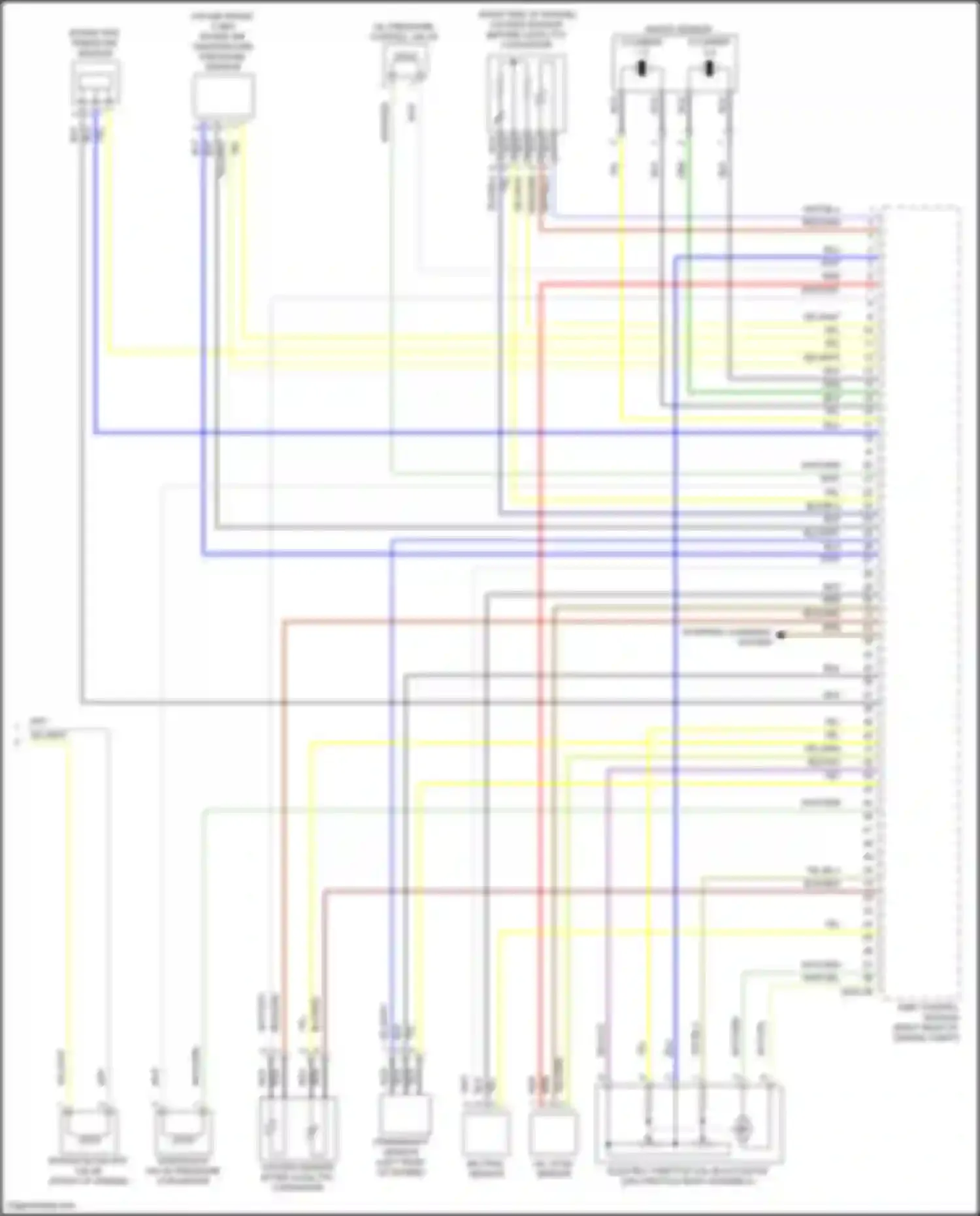 Wiring diagram neutral sensor for BMW Z4 E89 facelift (2013-2017) (1 of 2)