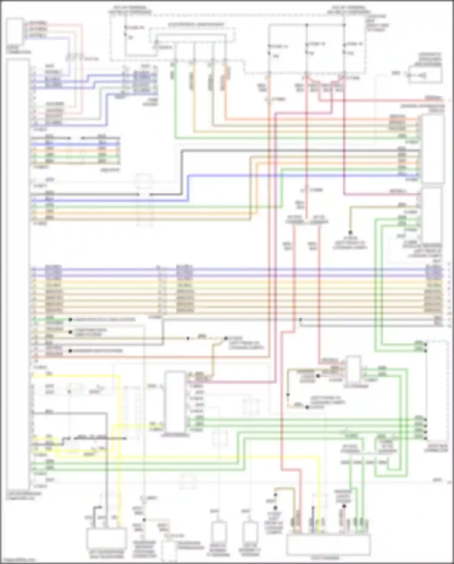 Wiring diagram odbii socket for BMW Z4 E89 facelift (2013-2017) (1 of 6)