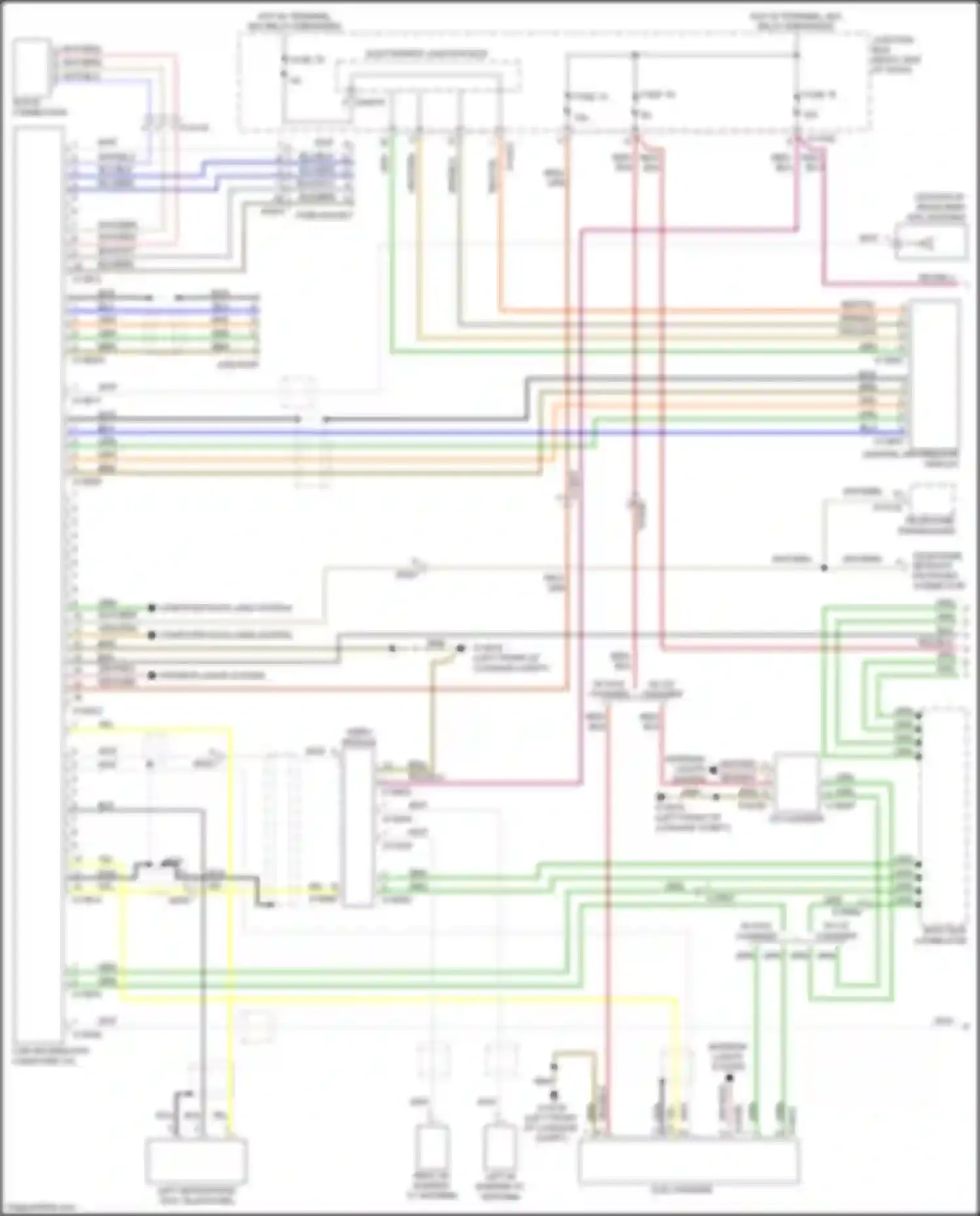 Wiring diagram odbii socket for BMW Z4 E89 facelift (2013-2017) (2 of 6)