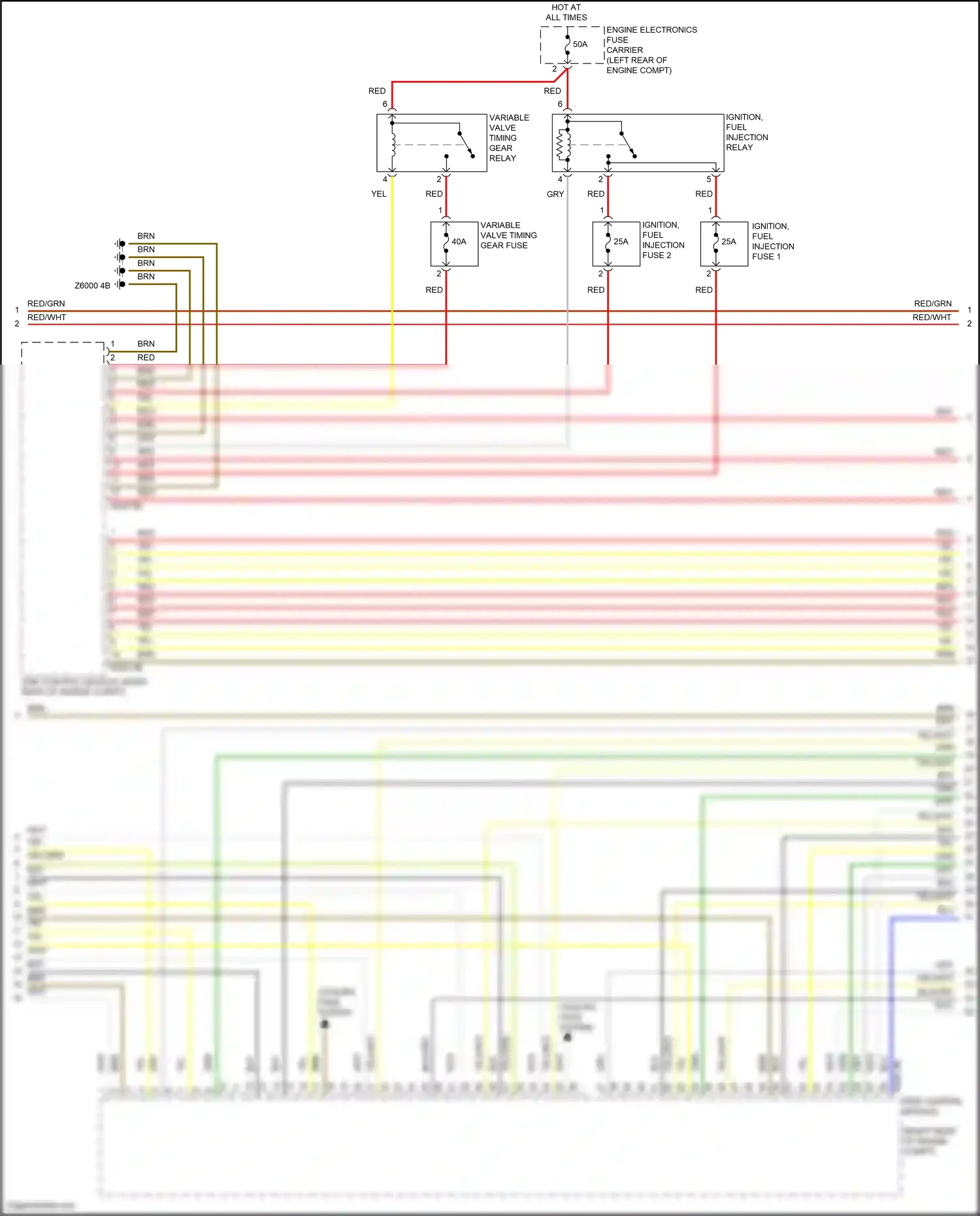 Wiring diagram red/wht for BMW Z4 E89 facelift (2013-2017) (27 of 30)