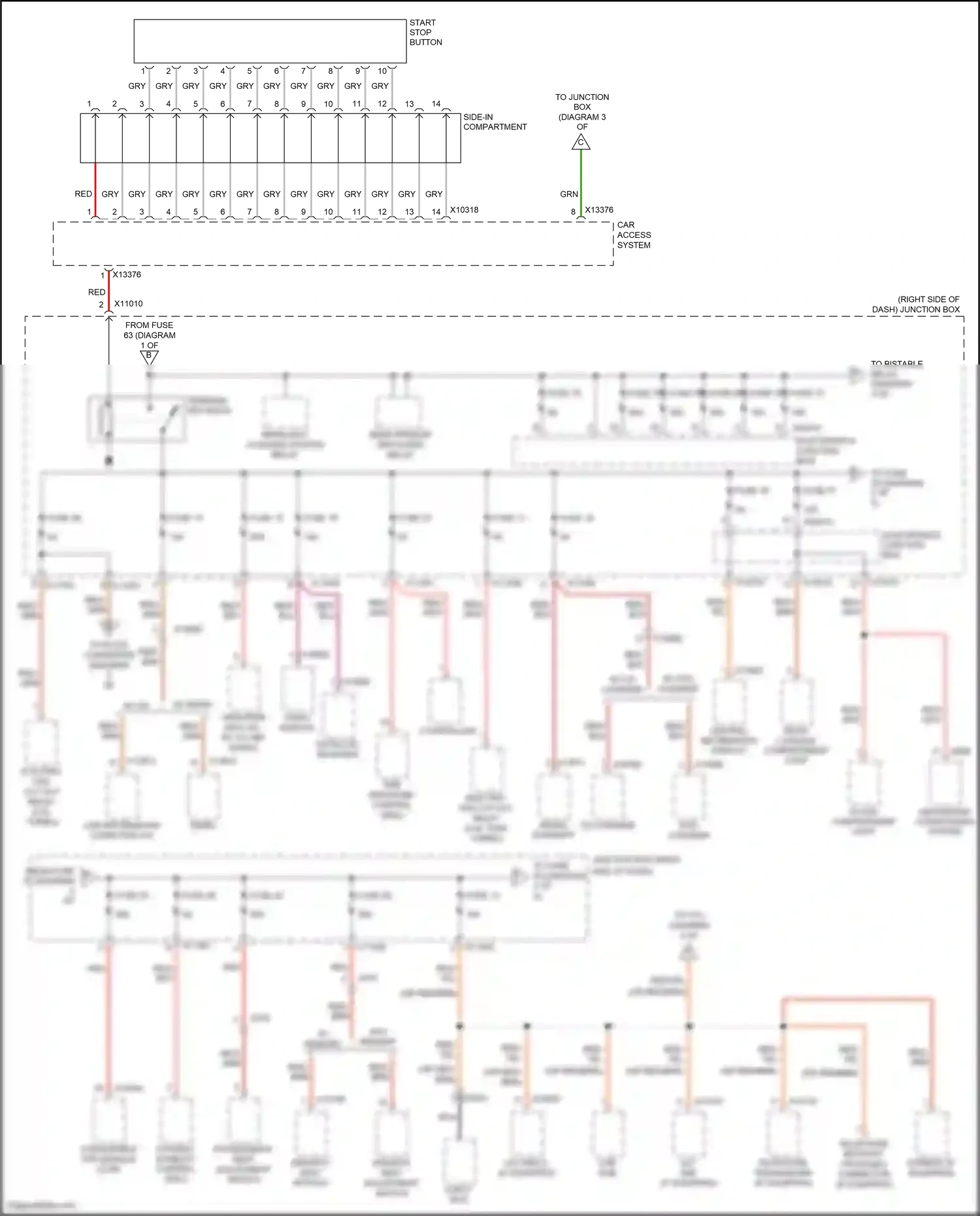 Wiring diagram satellite receiver for BMW Z4 E89 facelift (2013-2017) (6 of 9)