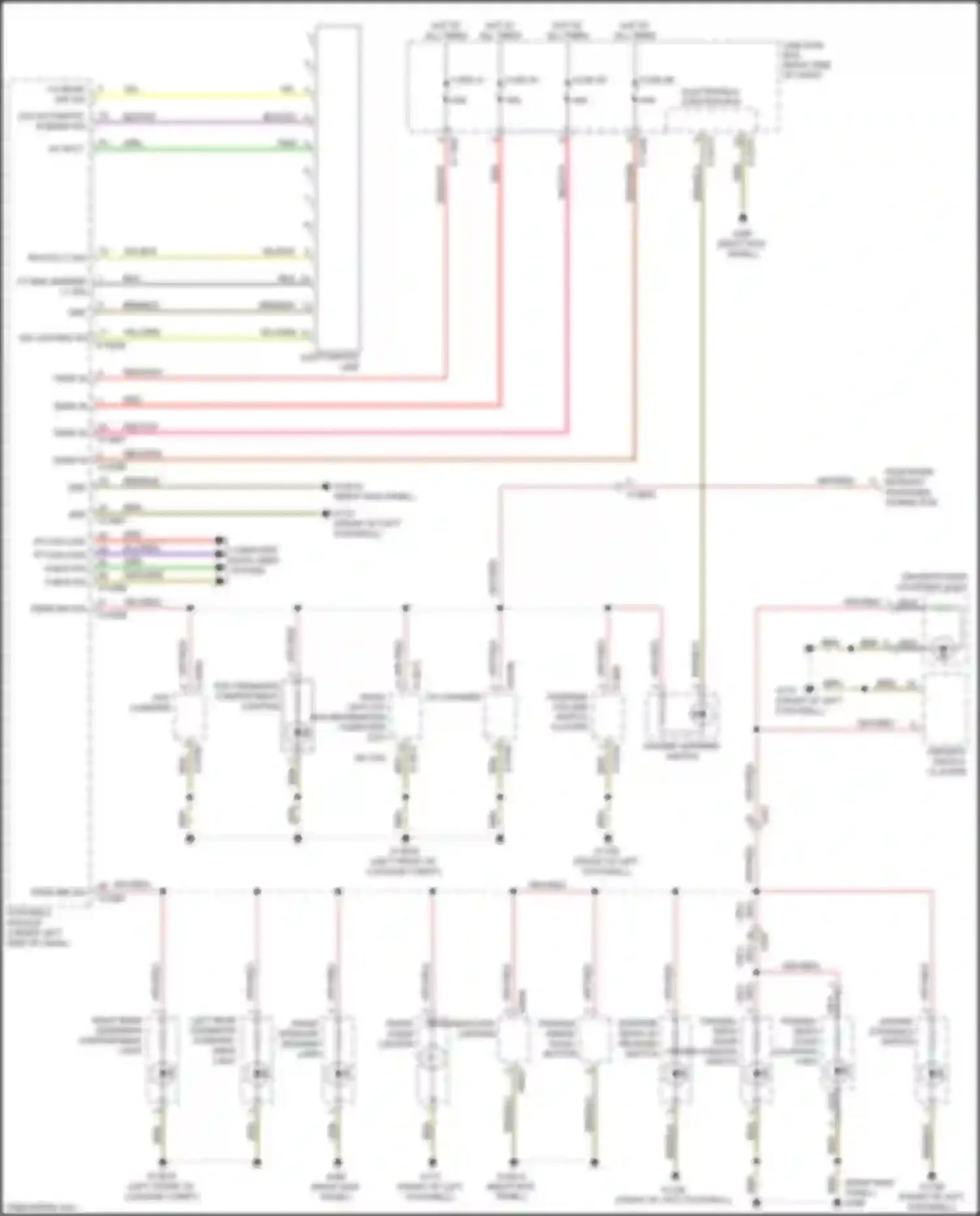 Wiring diagram steering column switch cluster for BMW Z4 E89 facelift (2013-2017) (7 of 15)
