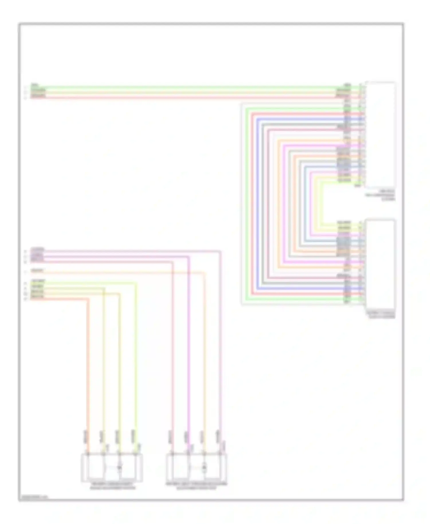 Z4 BMW E89 (2009-2013): Memory systems circuit (2 of 2)
