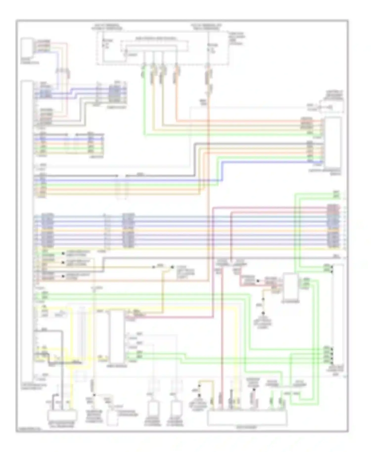 Z4 BMW E89 (2009-2013): Navigation circuit, without amplifier (1 of 2)