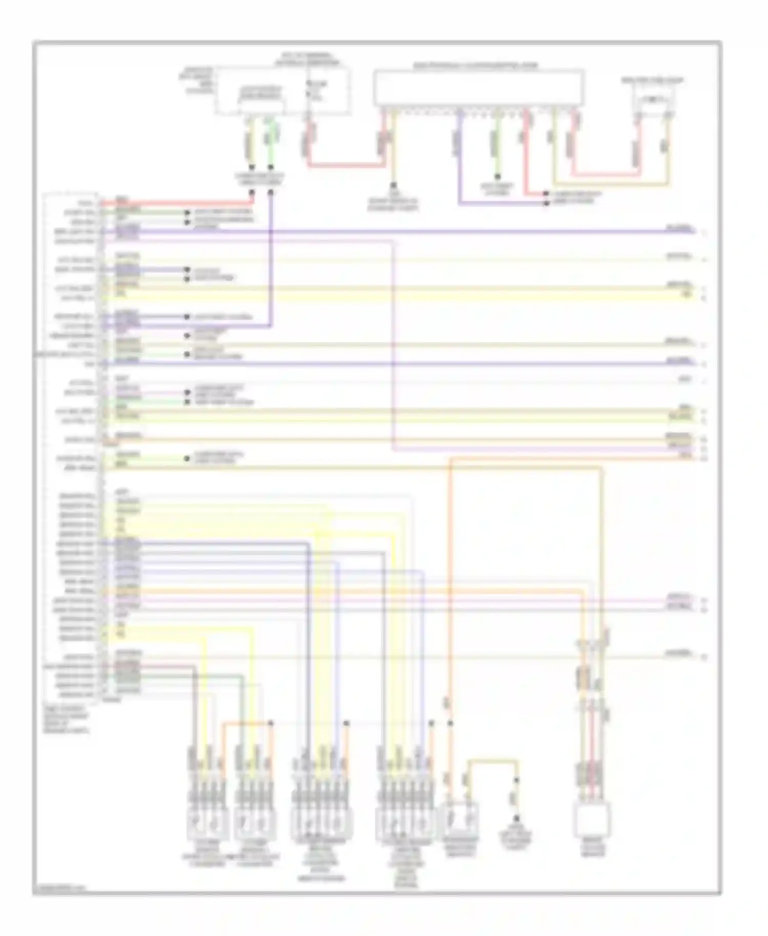 Wiring diagram air pump rly can h veh immob sig brk lght sig rr spd sig clutch sw for BMW Z4 E89 (2009-2013) (1 of 1)