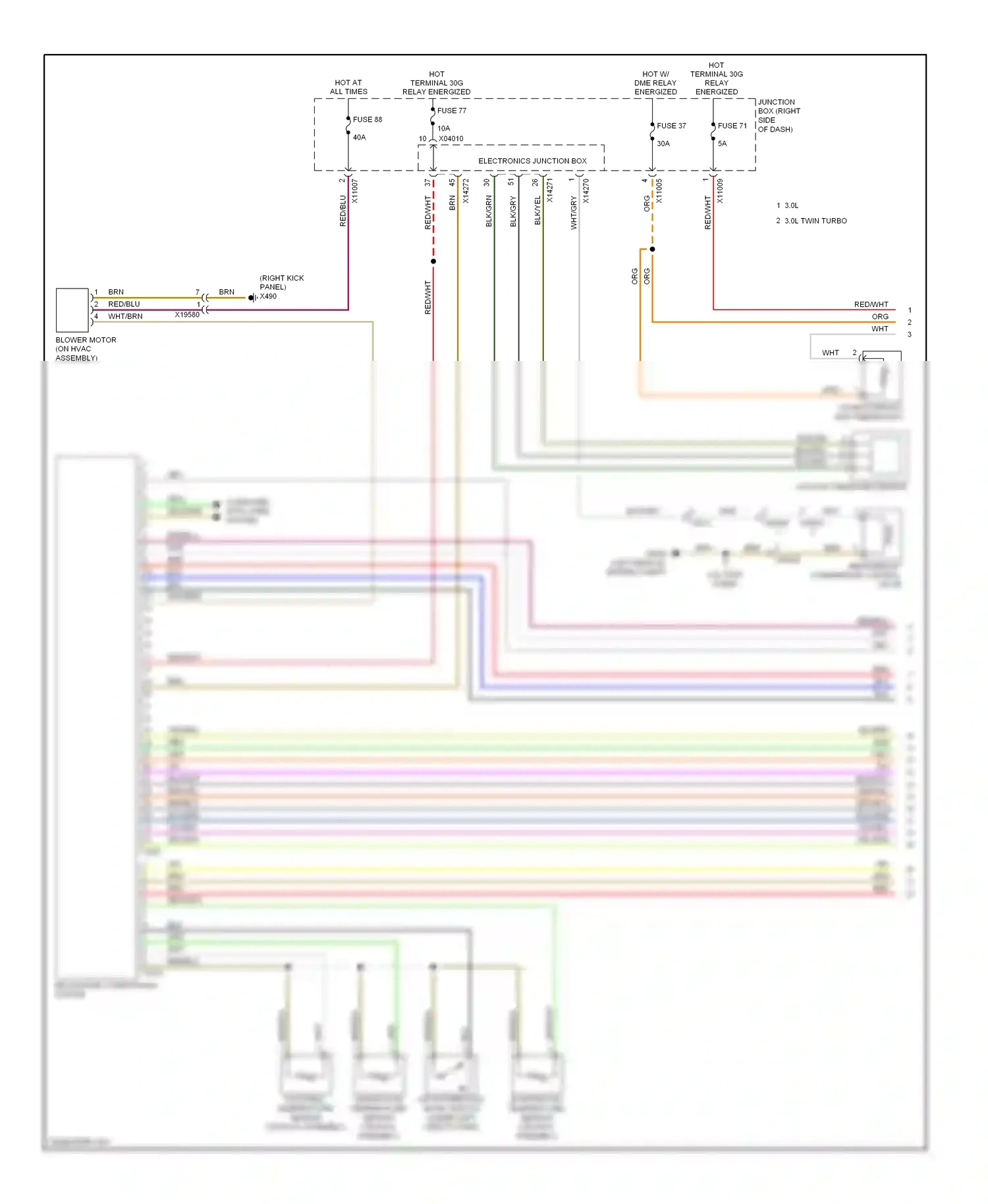 Wiring diagram brn for BMW Z4 E89 (2009-2013) (9 of 80)