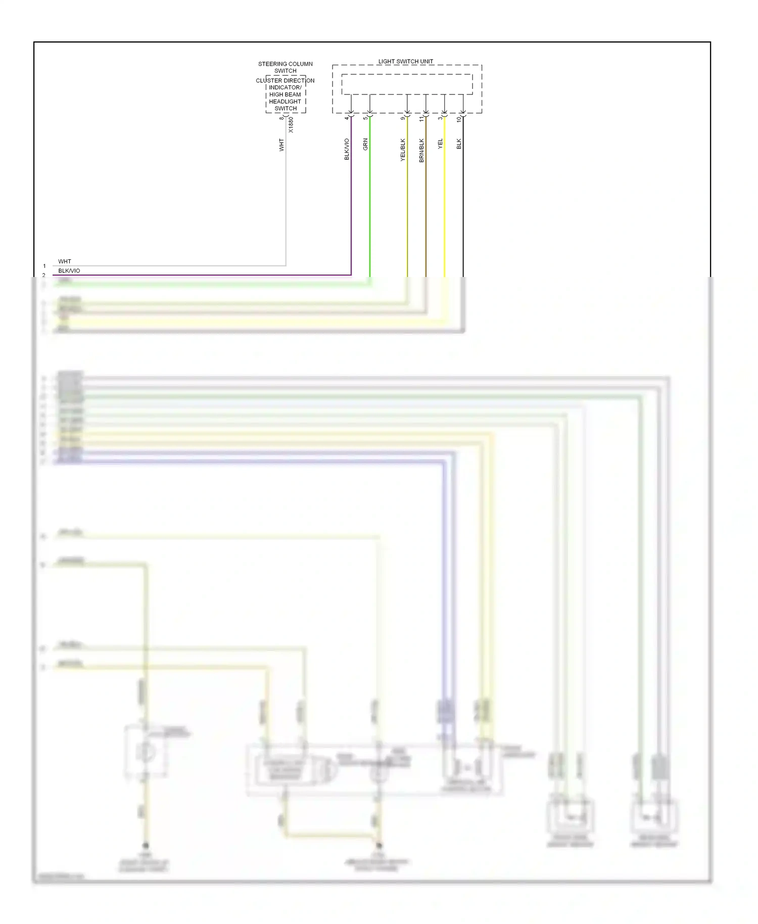 Wiring diagram brn/yel for BMW Z4 E89 (2009-2013) (5 of 16)