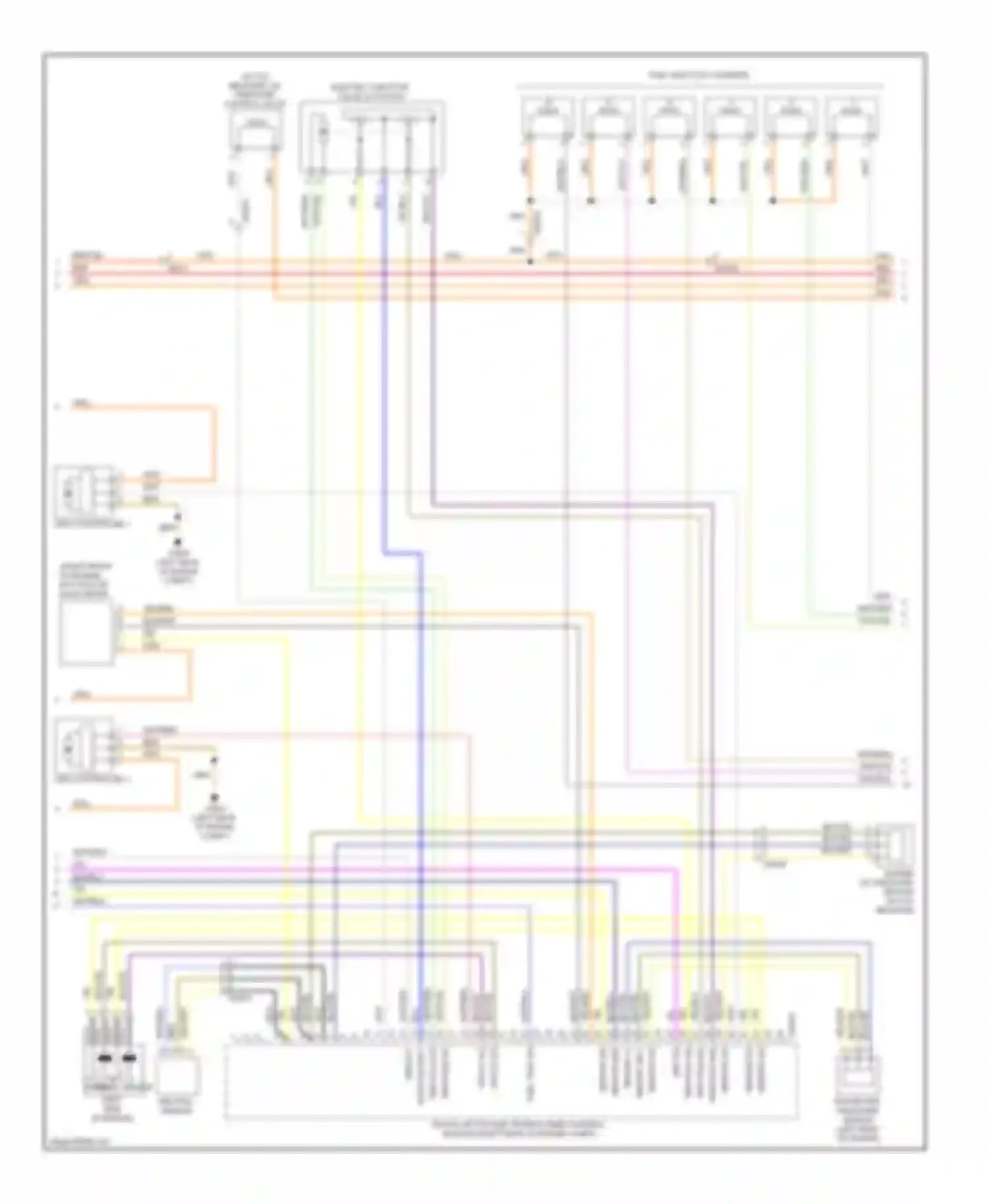 Wiring diagram bsd sig for BMW Z4 E89 (2009-2013) (1 of 2)