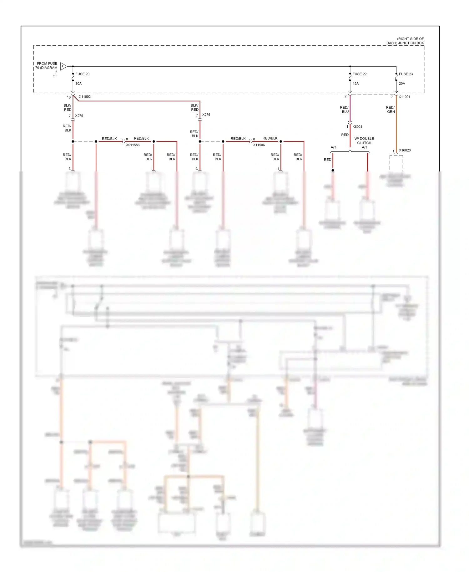 BMW Z4 E89 (2009-2013) combox wiring diagram  (2 of 2)