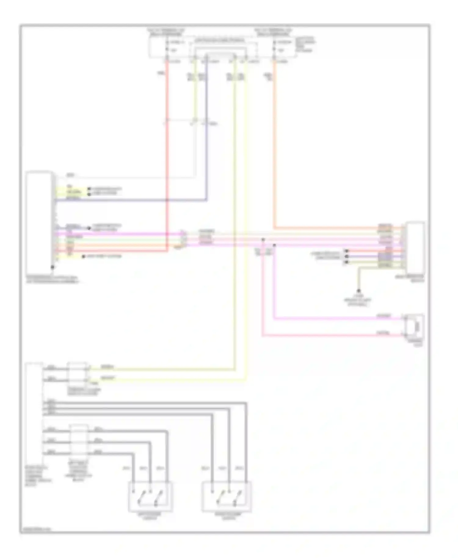 Wiring diagram computer data lines system for BMW Z4 E89 (2009-2013) (50 of 53)
