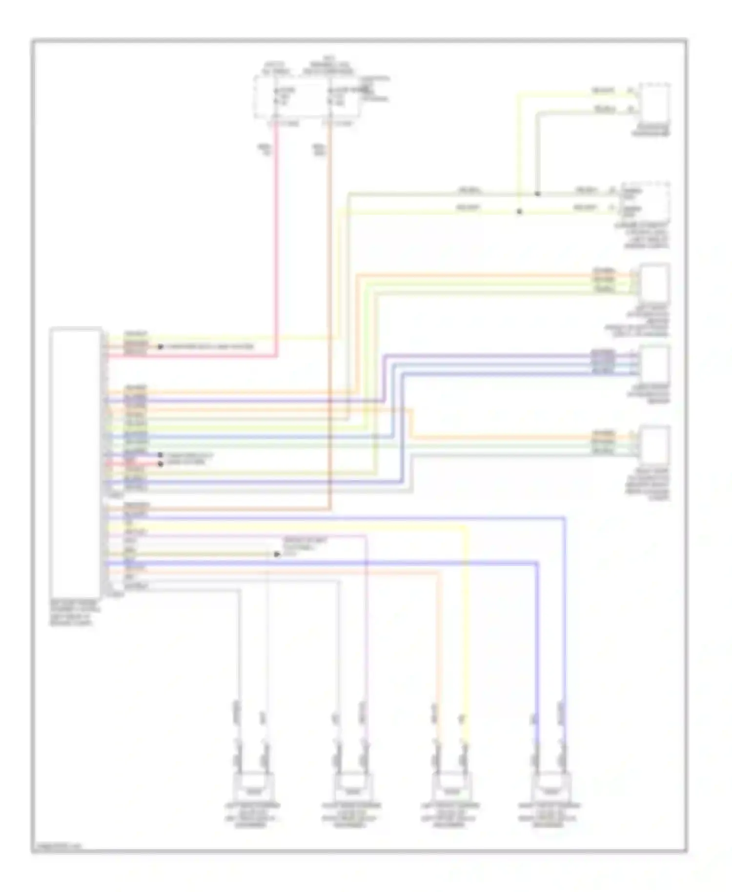 Wiring diagram computer data lines system for BMW Z4 E89 (2009-2013) (15 of 53)