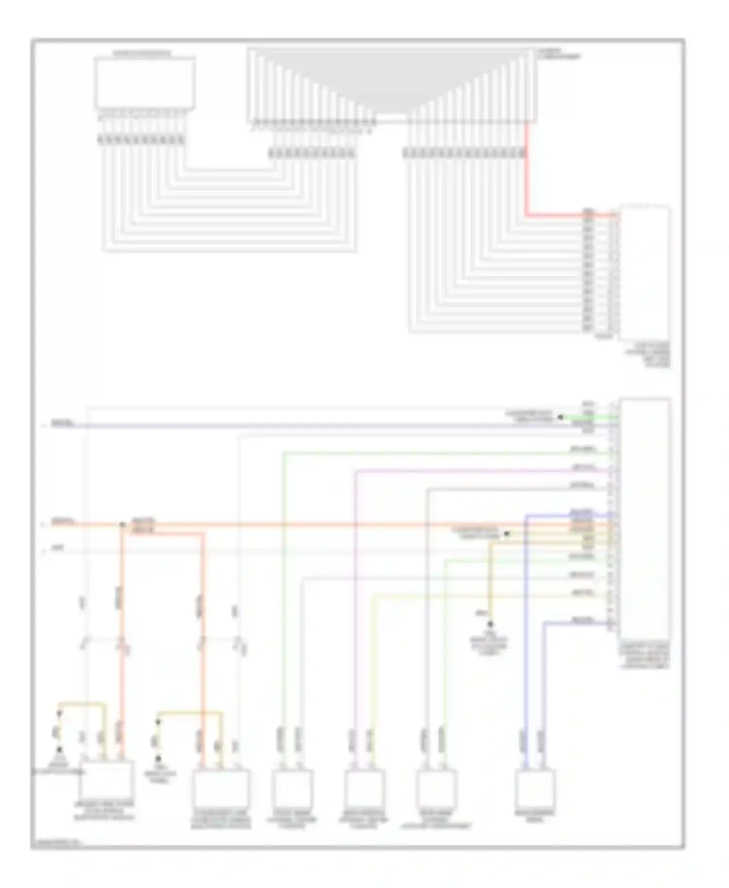 Wiring diagram computer data lines system for BMW Z4 E89 (2009-2013) (2 of 53)