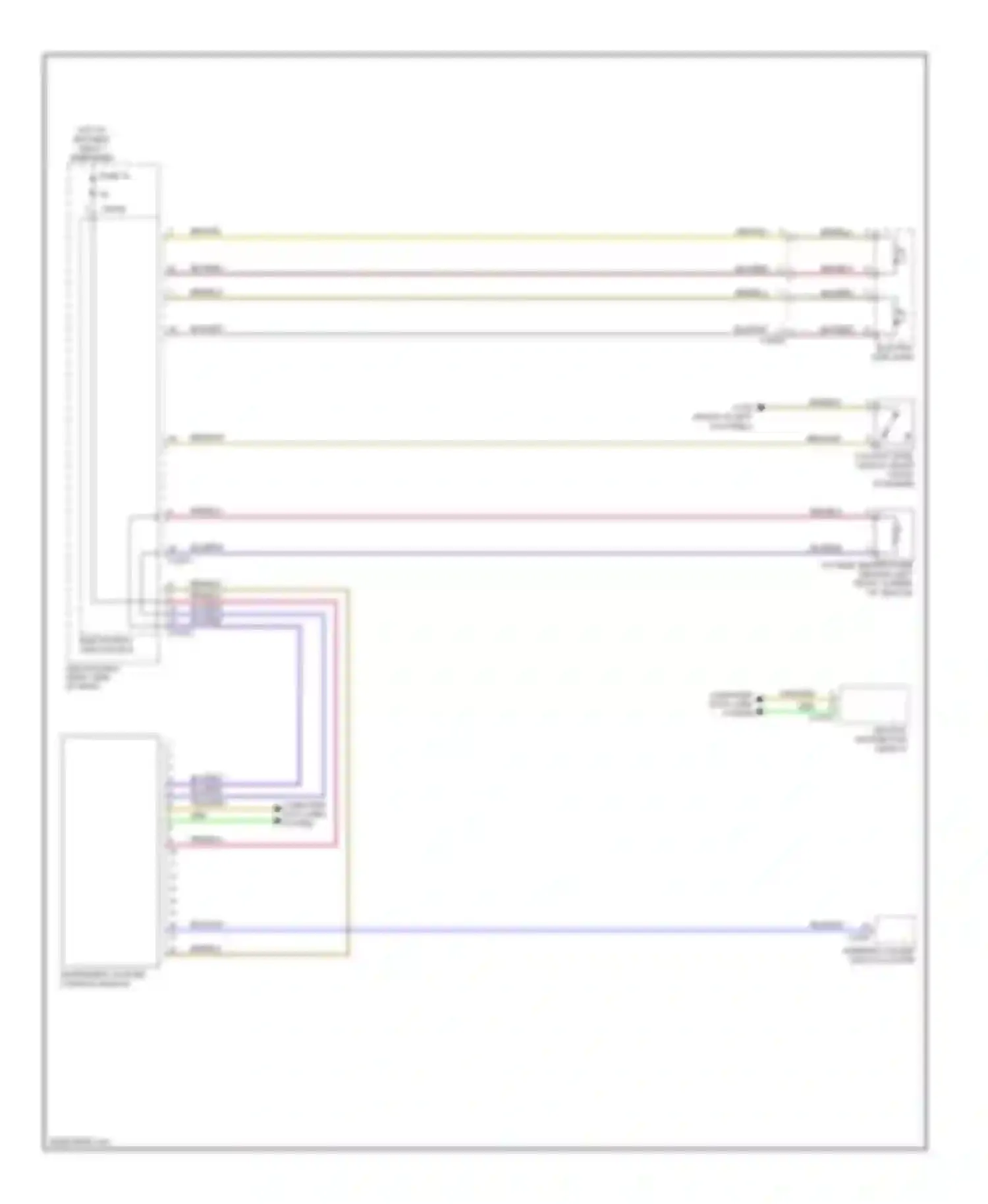 Wiring diagram computer data lines system for BMW Z4 E89 (2009-2013) (23 of 53)