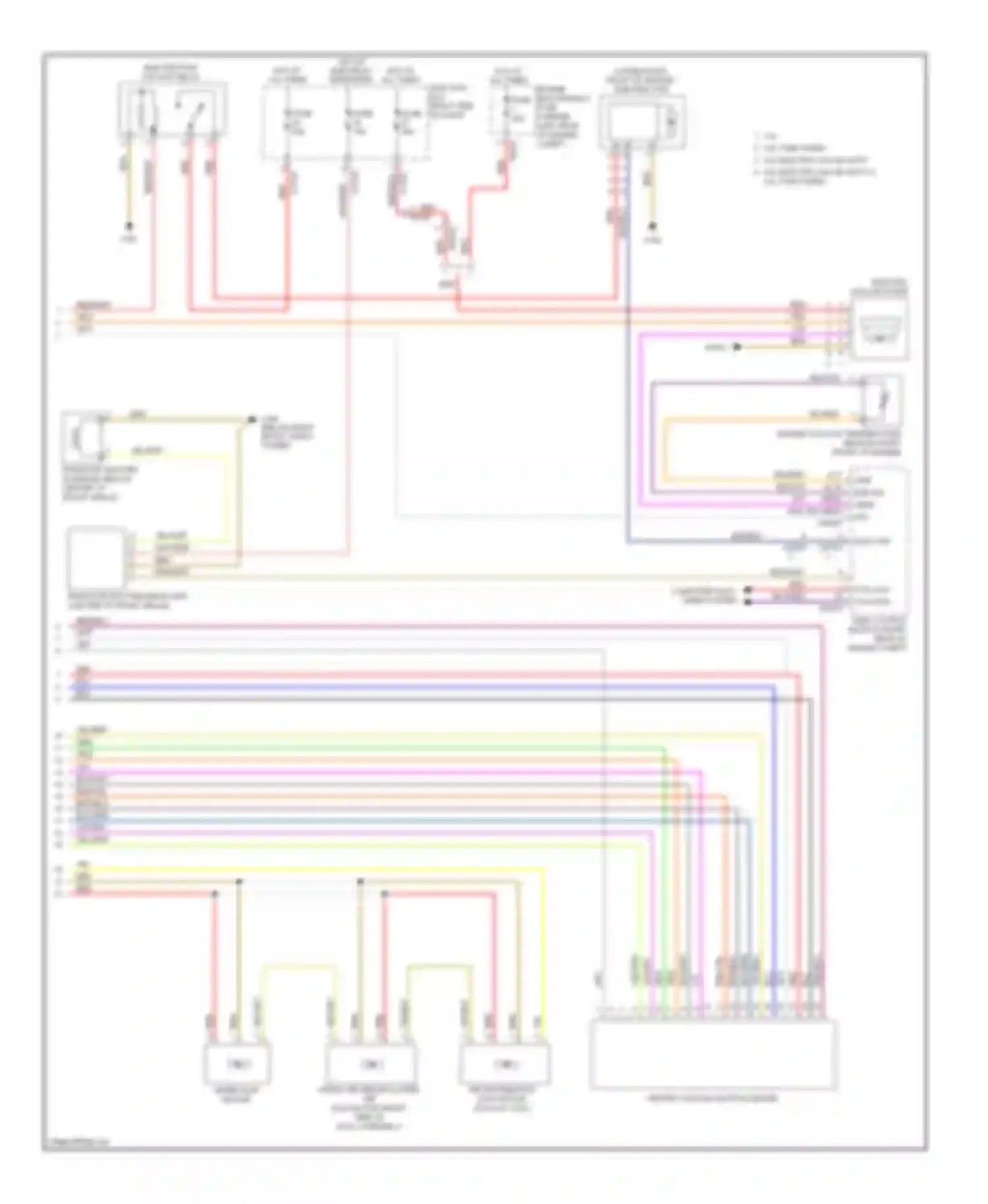 Wiring diagram elec fan for BMW Z4 E89 (2009-2013) (3 of 3)