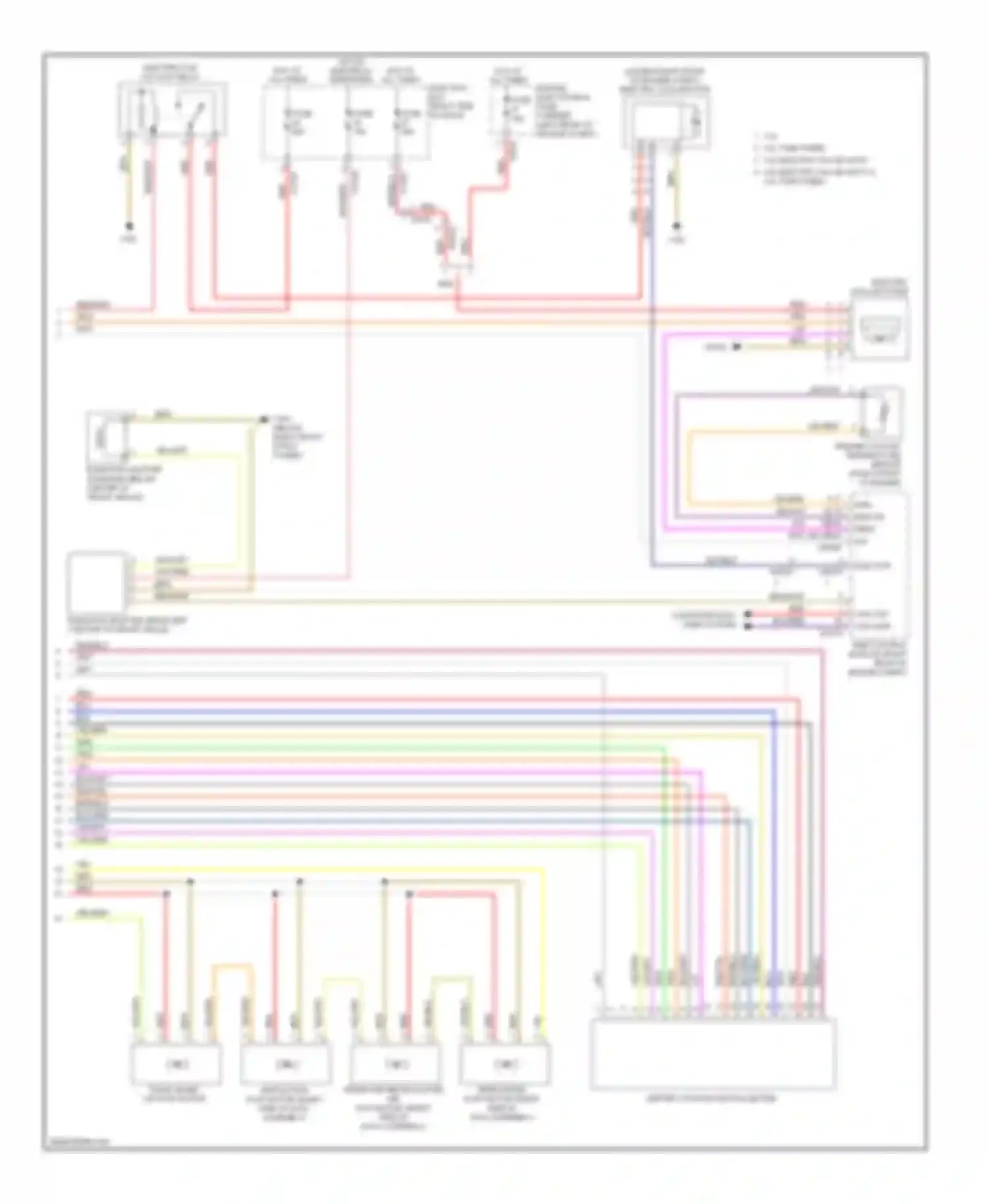 Wiring diagram engine coolant temperature sensor for BMW Z4 E89 (2009-2013) (1 of 1)
