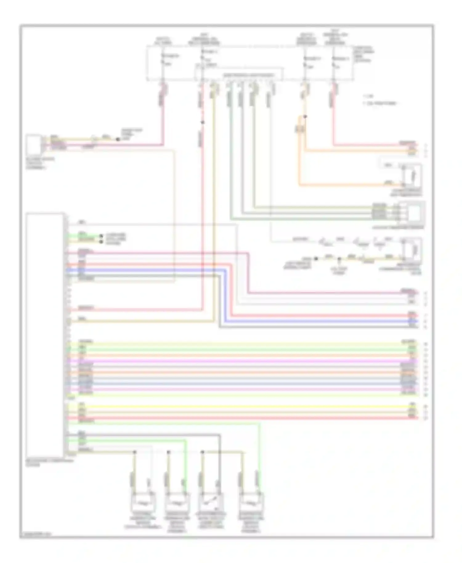 Wiring diagram fuse 71 for BMW Z4 E89 (2009-2013) (2 of 3)