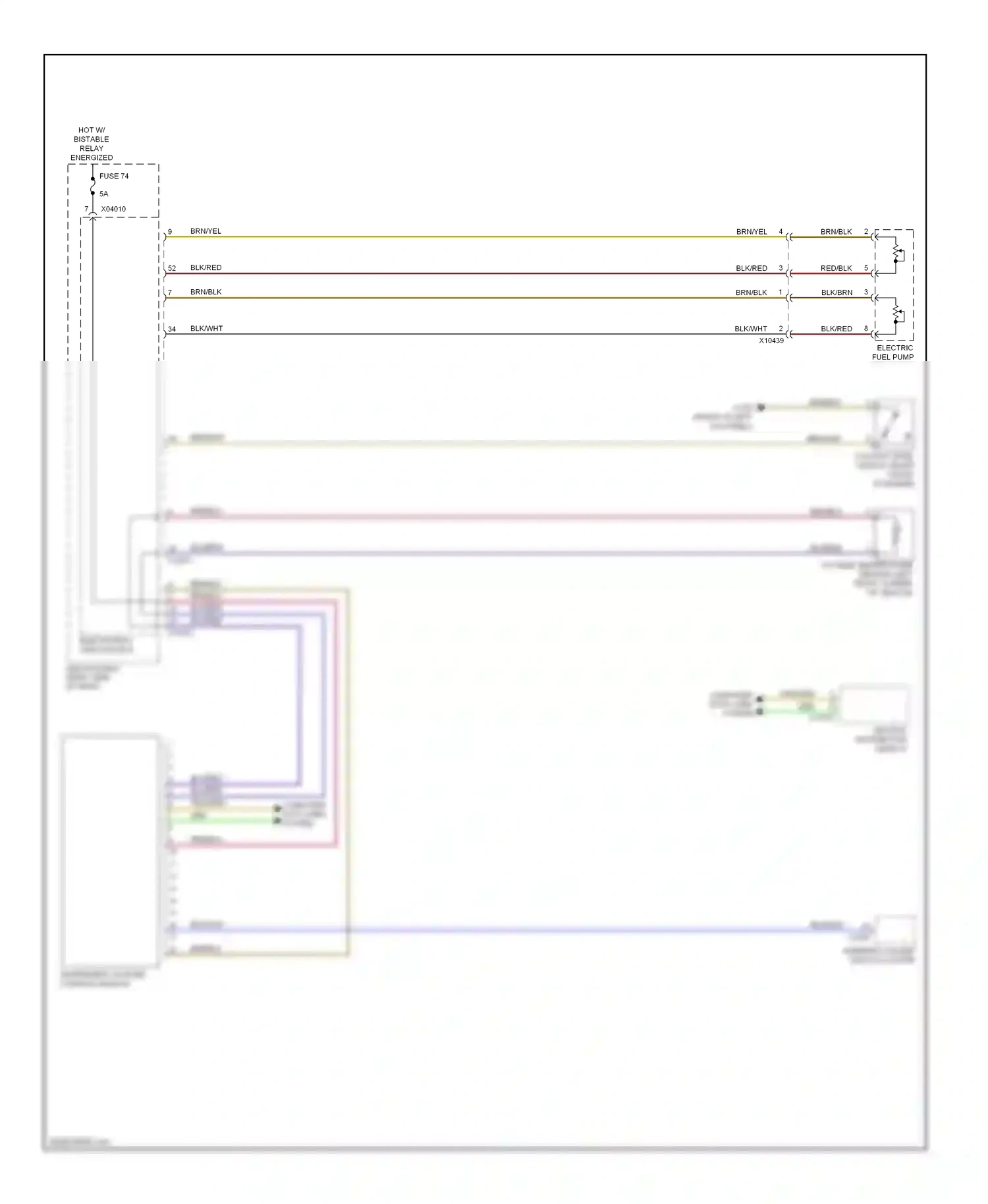 Wiring diagram grn for BMW Z4 E89 (2009-2013) (28 of 72)